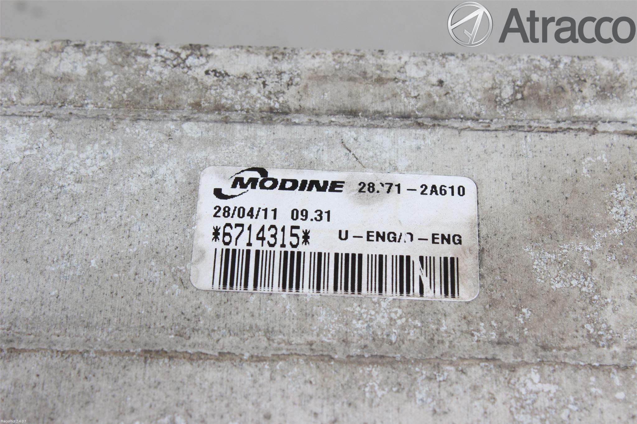 Hyundai i30 FD 07-12 Intercooler Radiator
