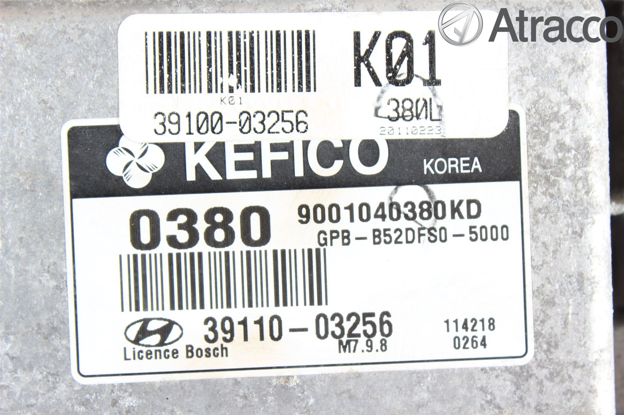 Hyundai i20 PB 09-14 Styreenhet Innsprøytning