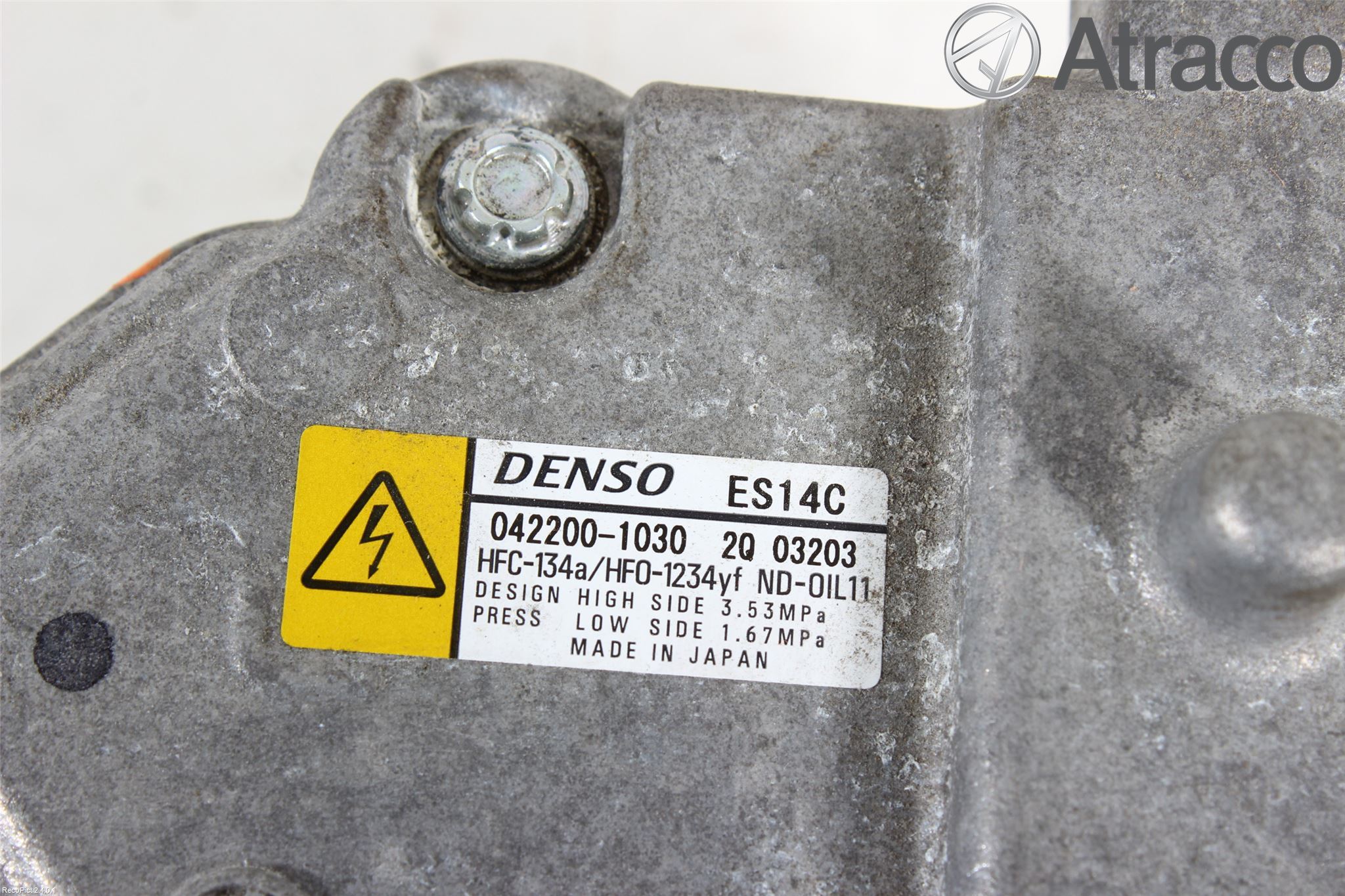 Toyota AURIS 13-19 Varme Ac Kompressor