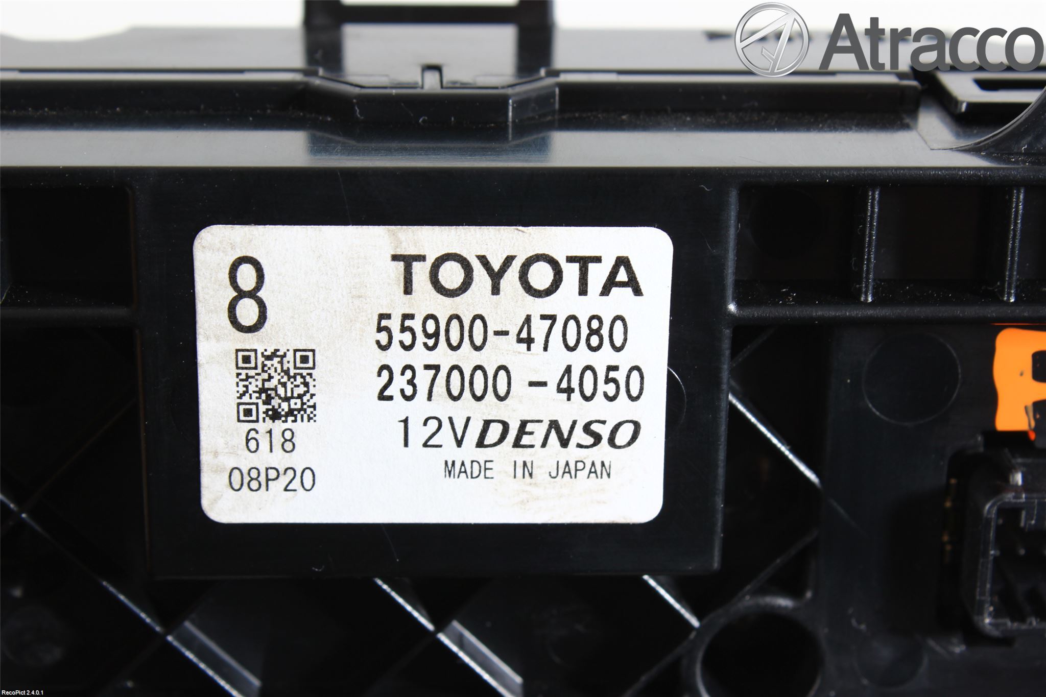 Toyota PRIUS+ ZVW40 12-20 Varme Ac Betjening-Display