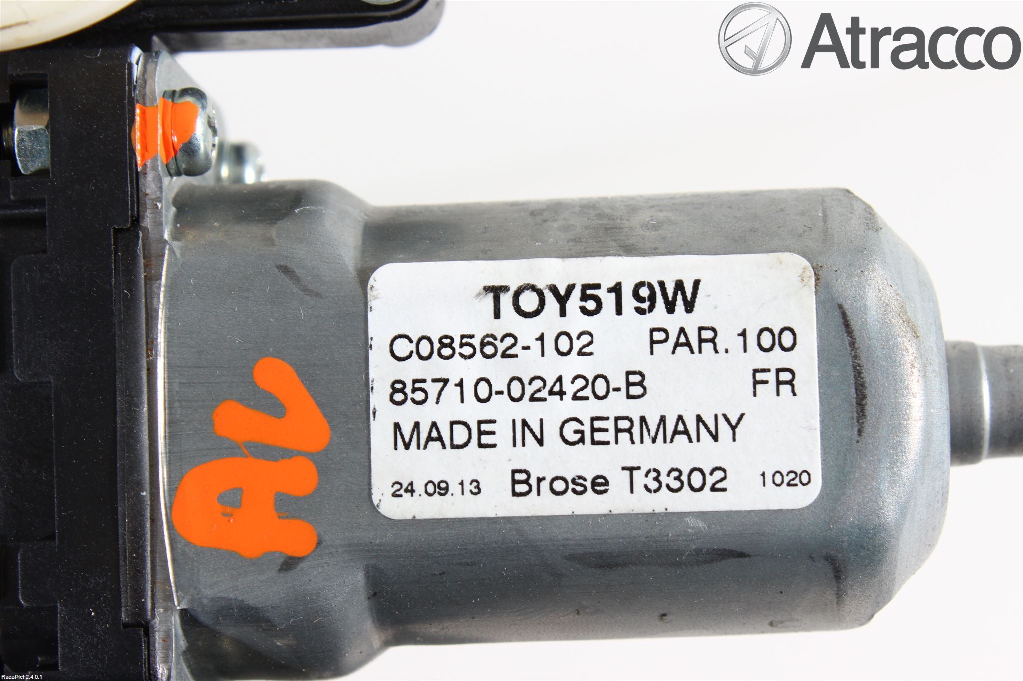 Toyota AURIS 13-19 Vindusheis