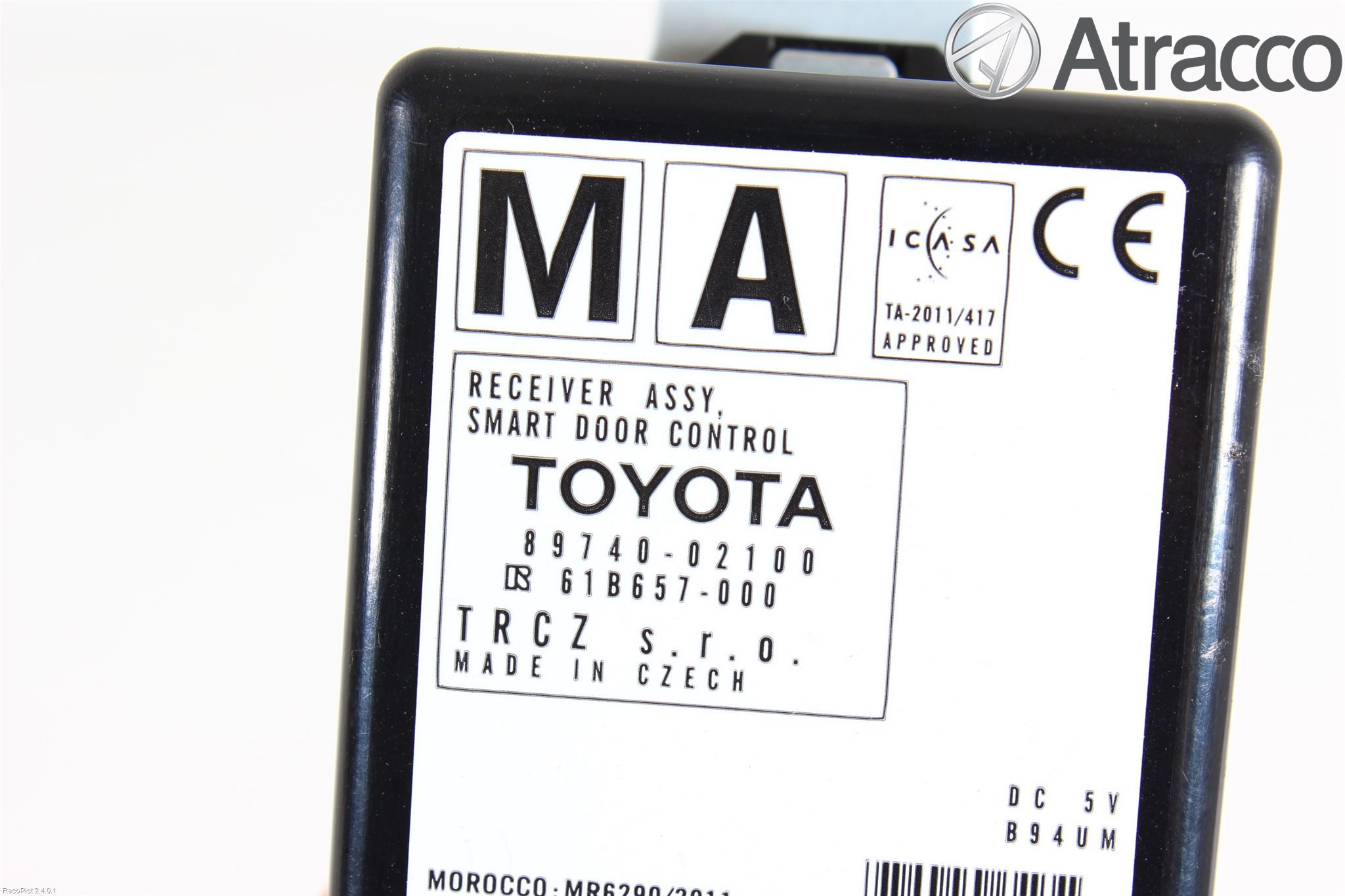 Toyota AURIS 13-19 Styreenhet Øvrig