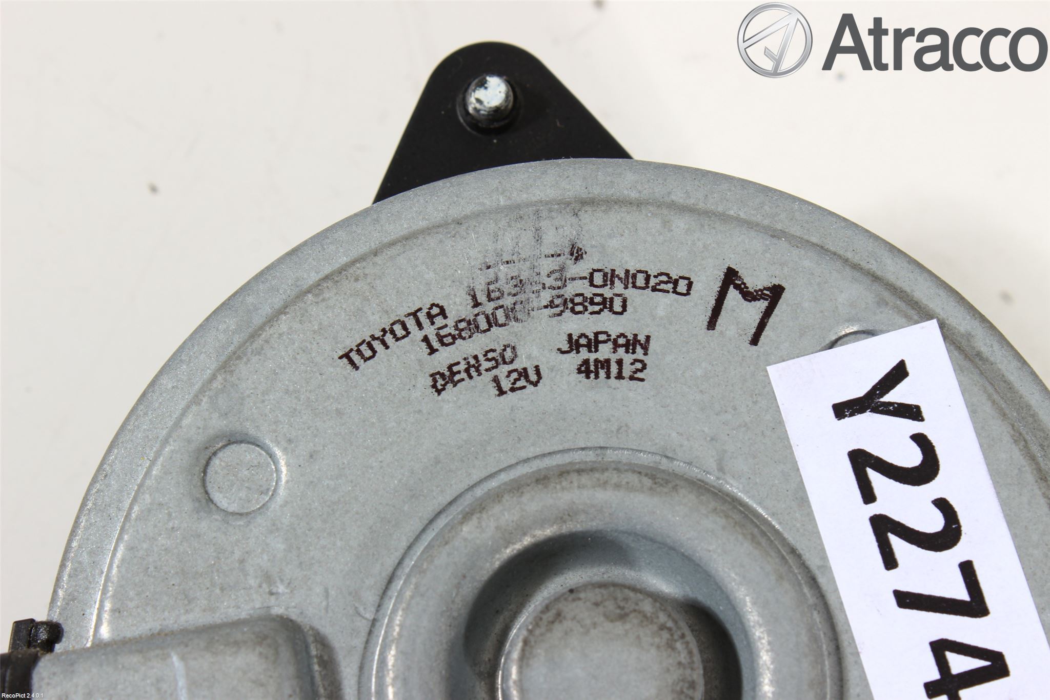 Toyota AURIS 10-12 Kjølevifte Elektrisk