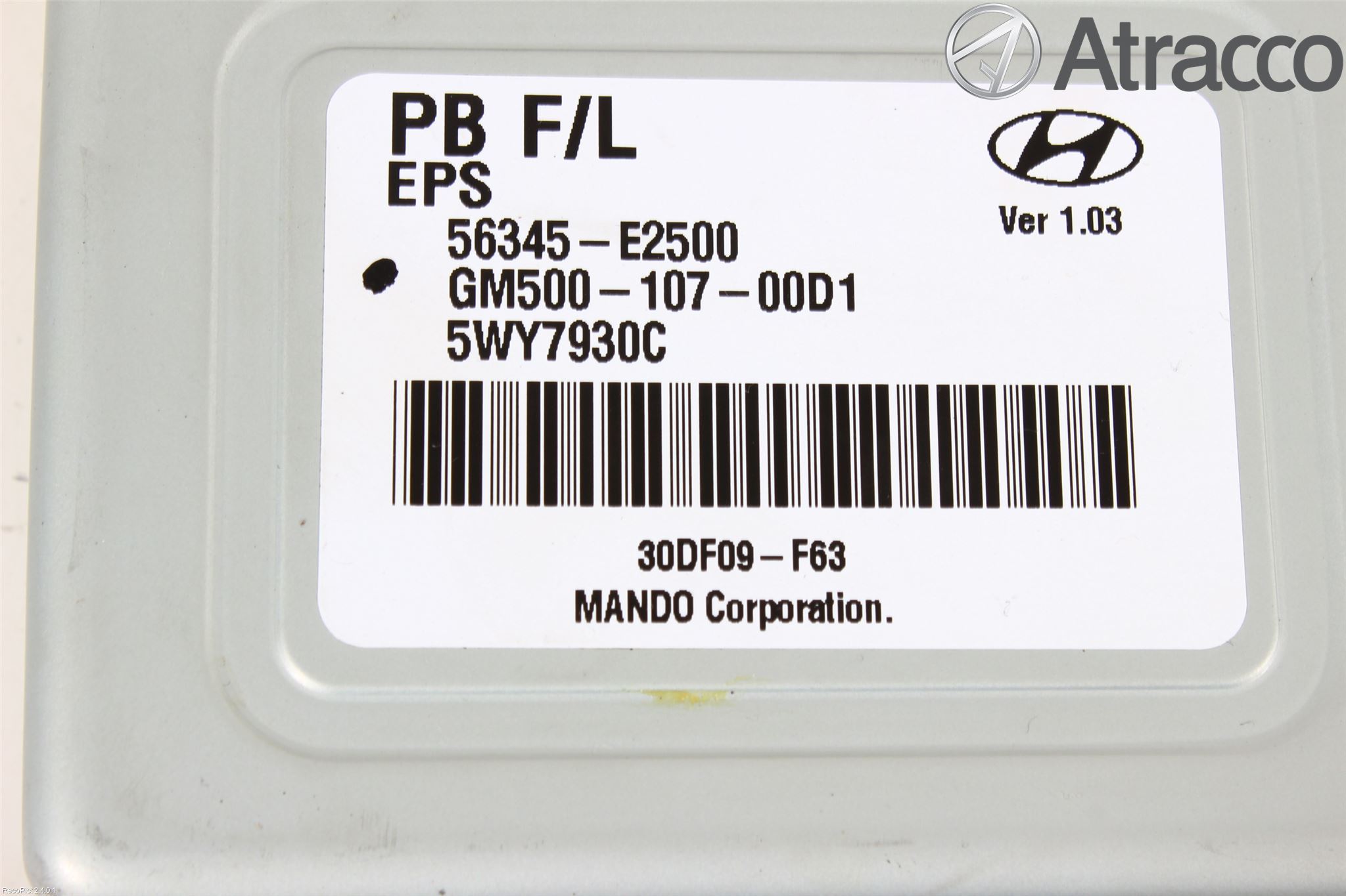 Hyundai i20 PB 09-14 Styreenhet Styreservo