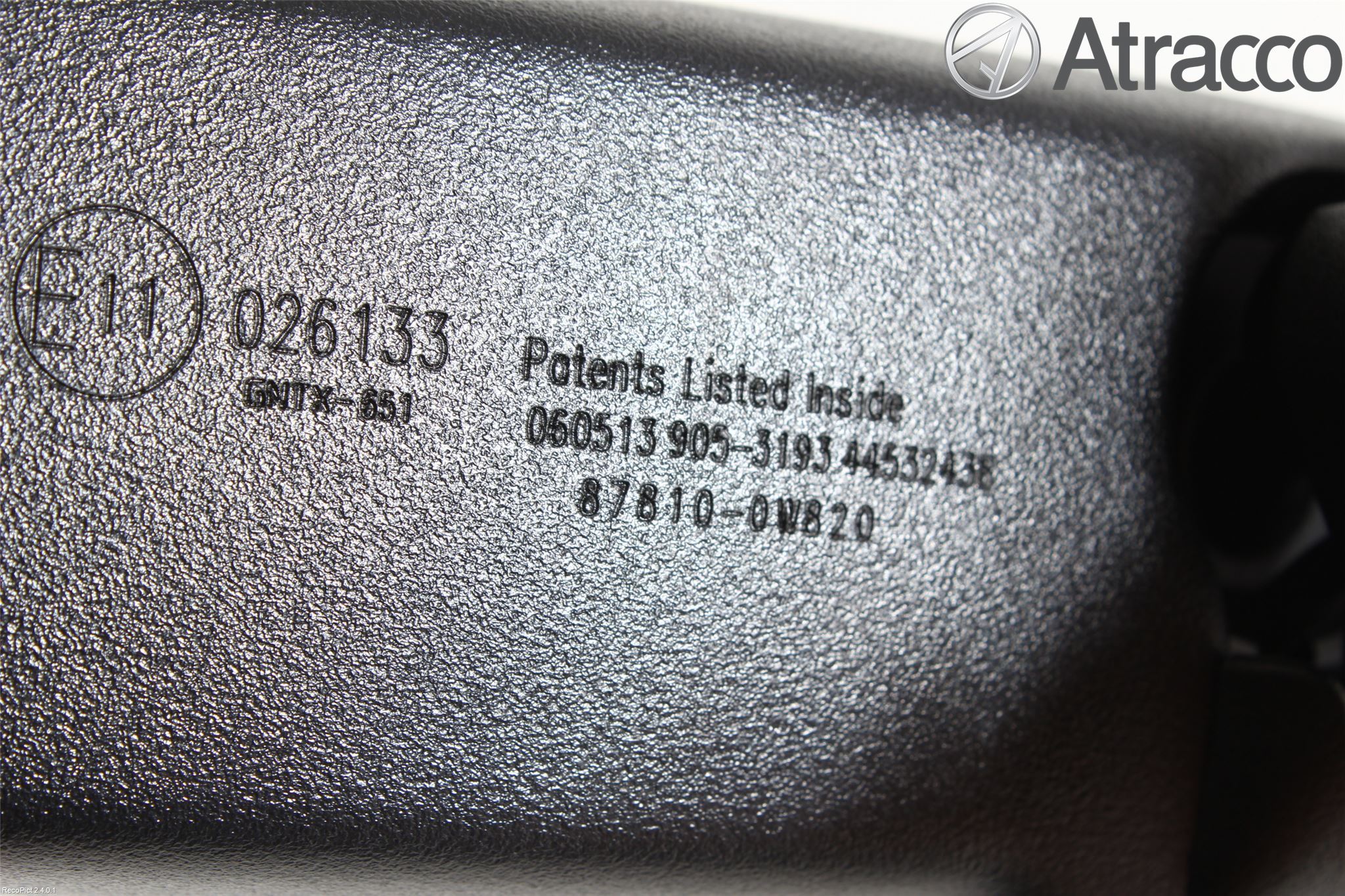 Toyota AURIS 13-19 Speil Innvendig