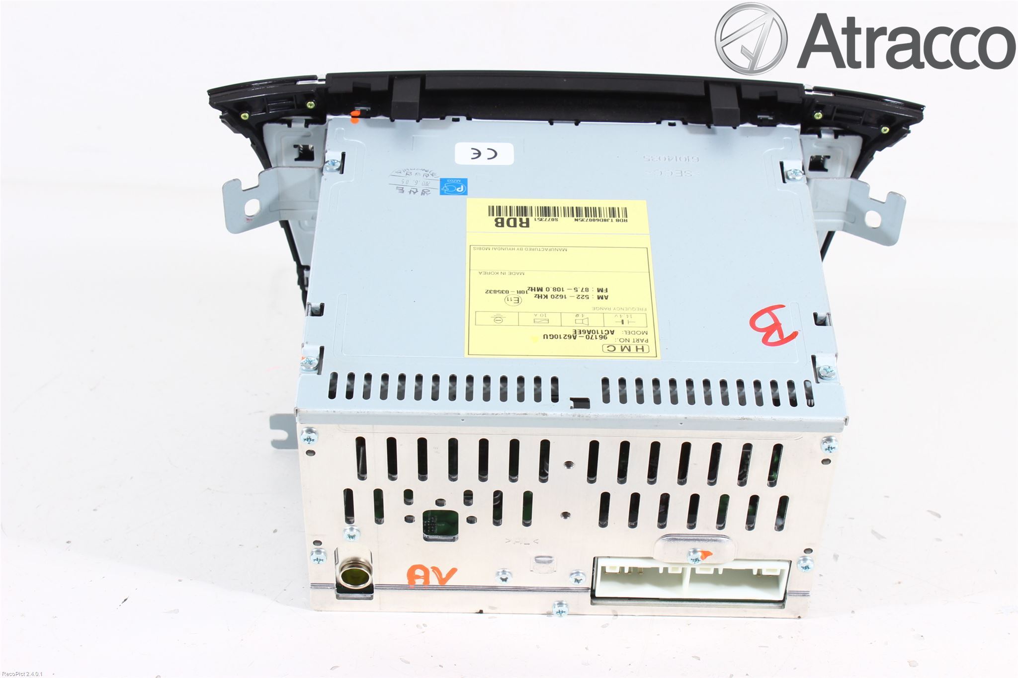 Hyundai i30 GD 13-17 Stereo Radio Med Cd