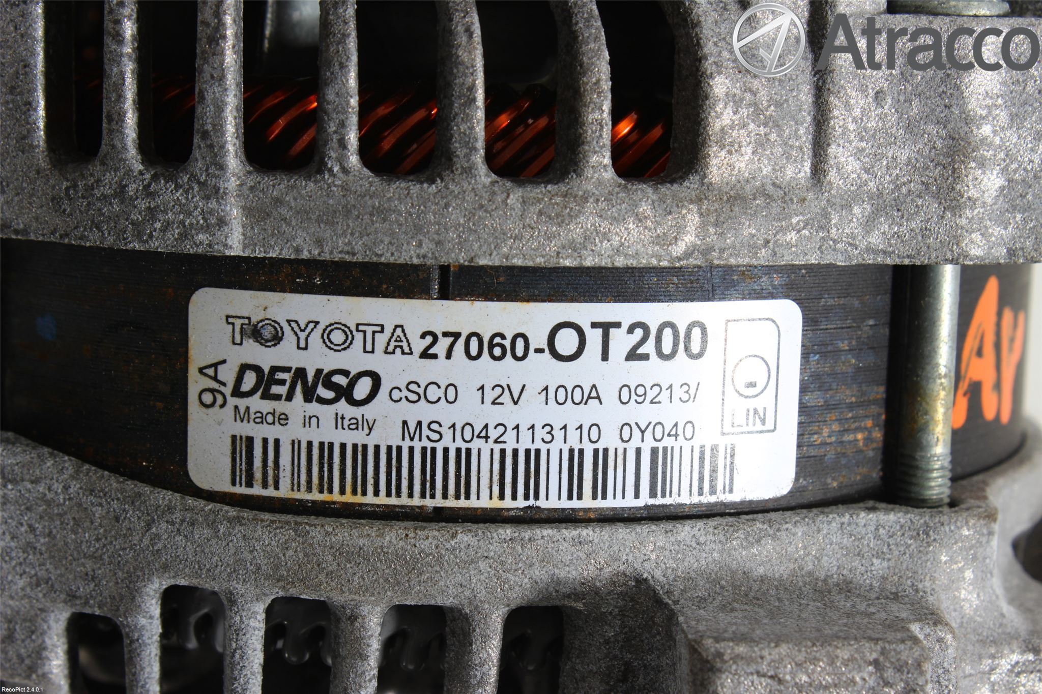 Toyota AURIS 13-19 Dynamo
