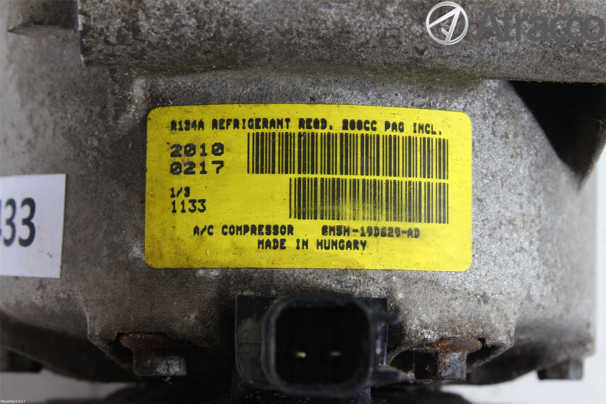 Ford FOCUS 08-11 Varme Ac Kompressor