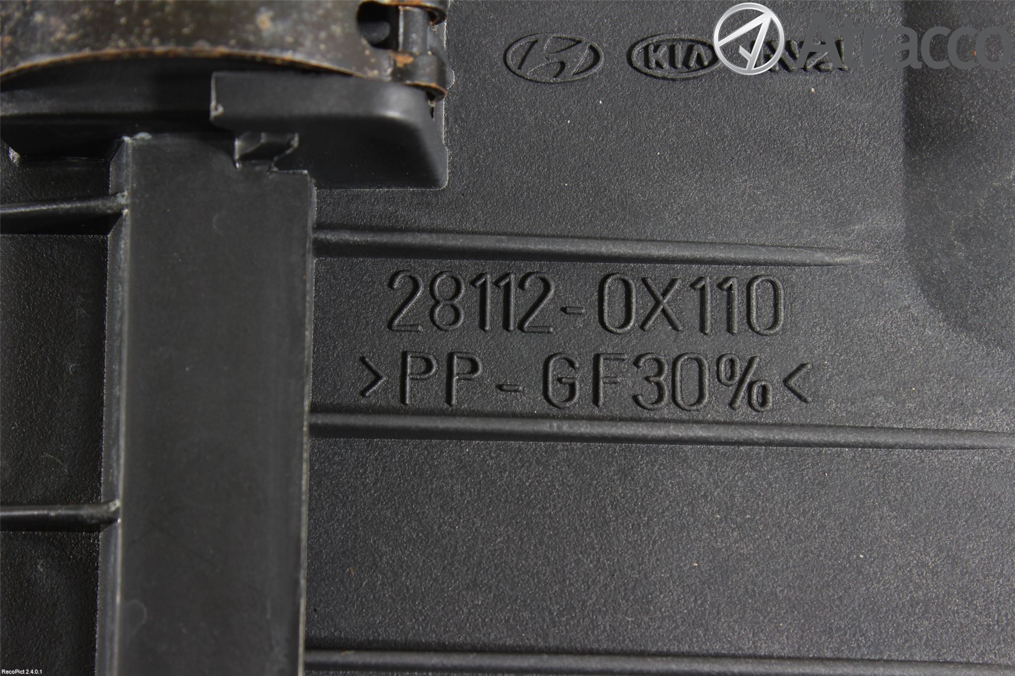 Hyundai i10 PA 08-13 Luftfilter Boks