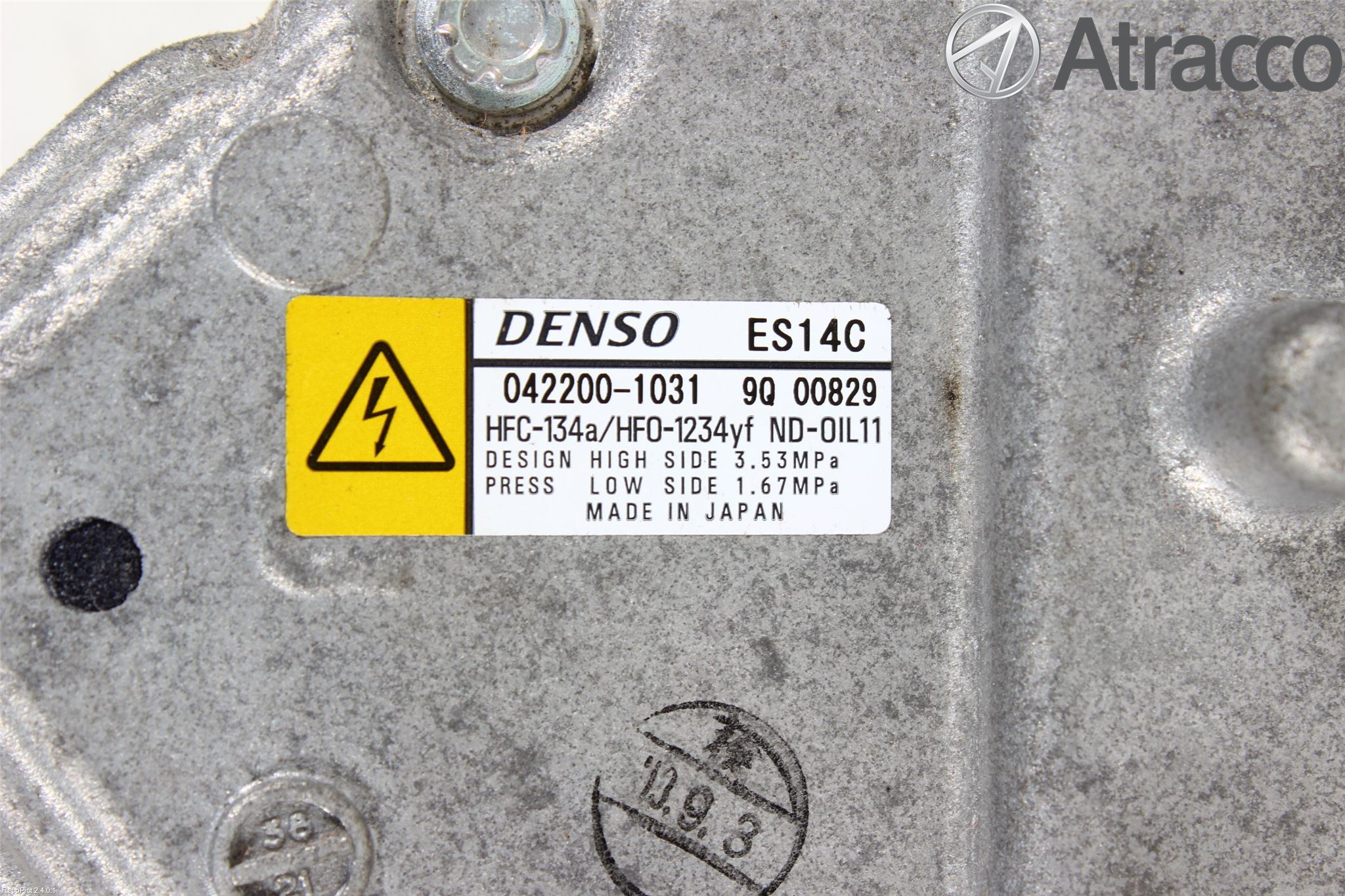 Toyota AURIS 13-19 Varme Ac Kompressor