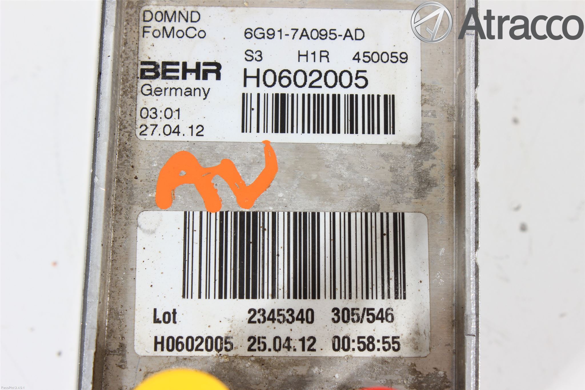 Ford MONDEO 07-15 Radiator Oljekjøler Automatgea
