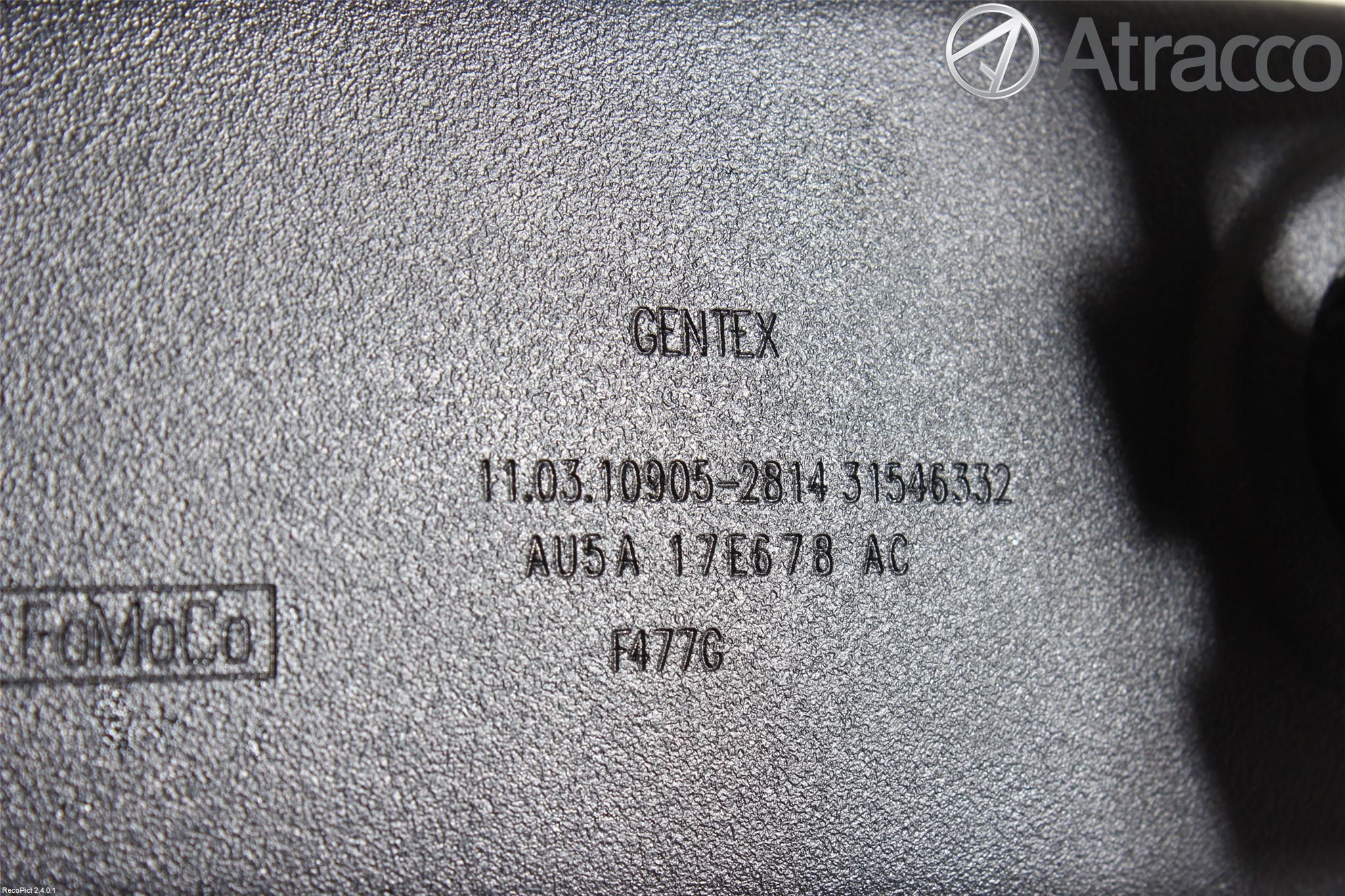 Ford MONDEO 07-15 Speil Innvendig