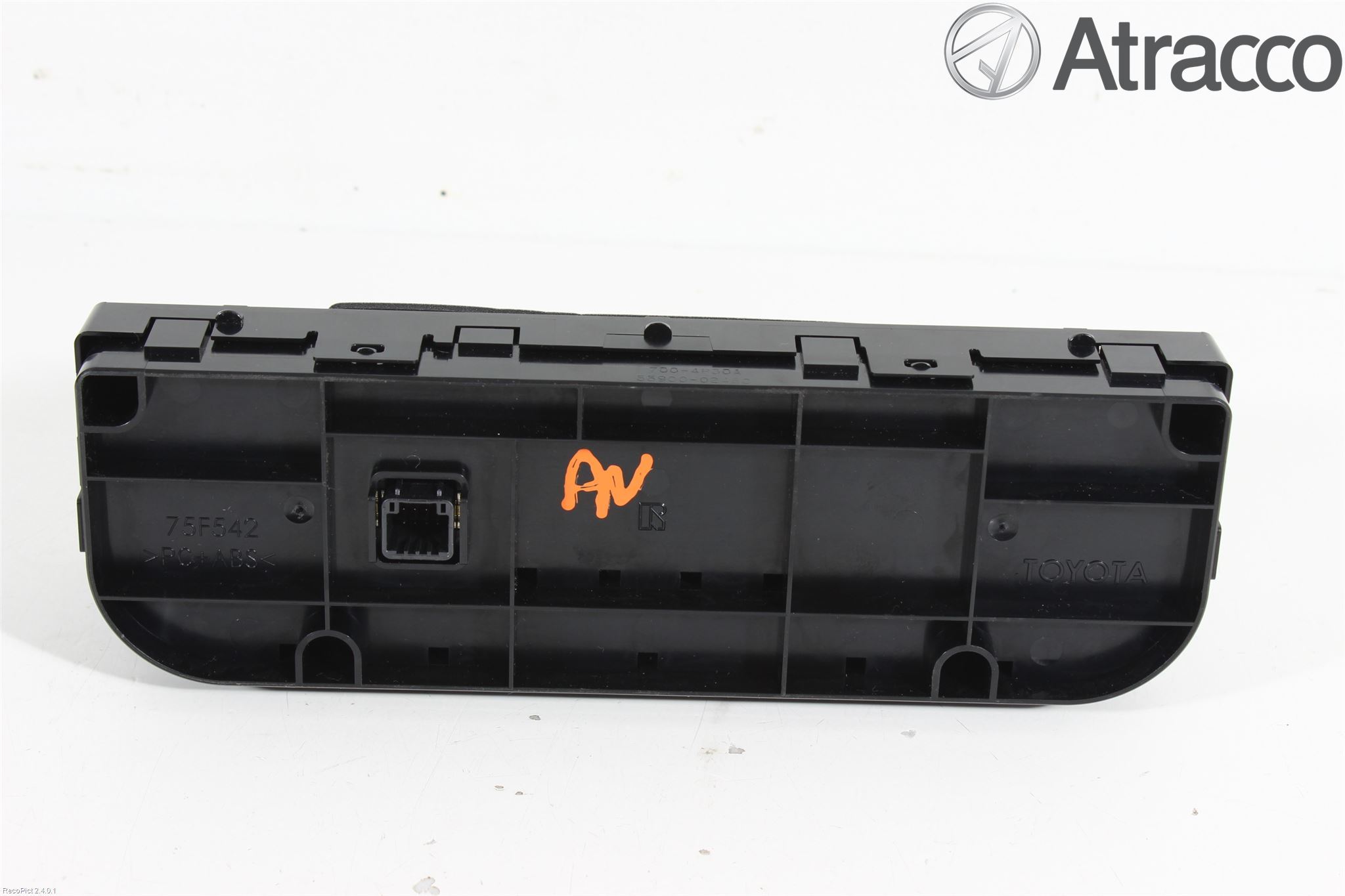 Toyota AURIS 13-19 Varme Ac Betjening-Display