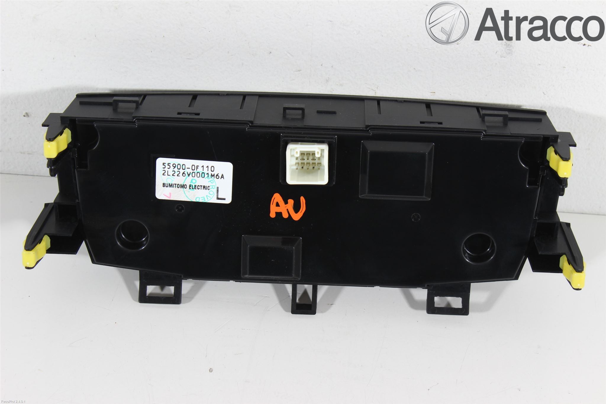Toyota VERSO 09-18 Varme Ac Betjening-Display