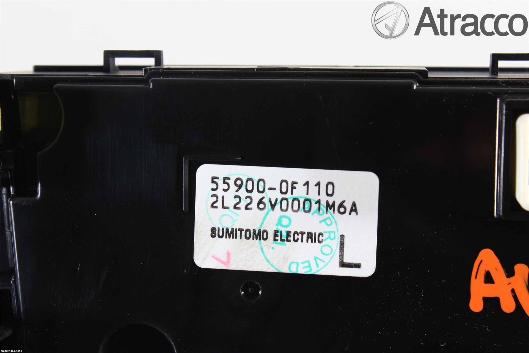 Toyota VERSO 09-18 Varme Ac Betjening-Display