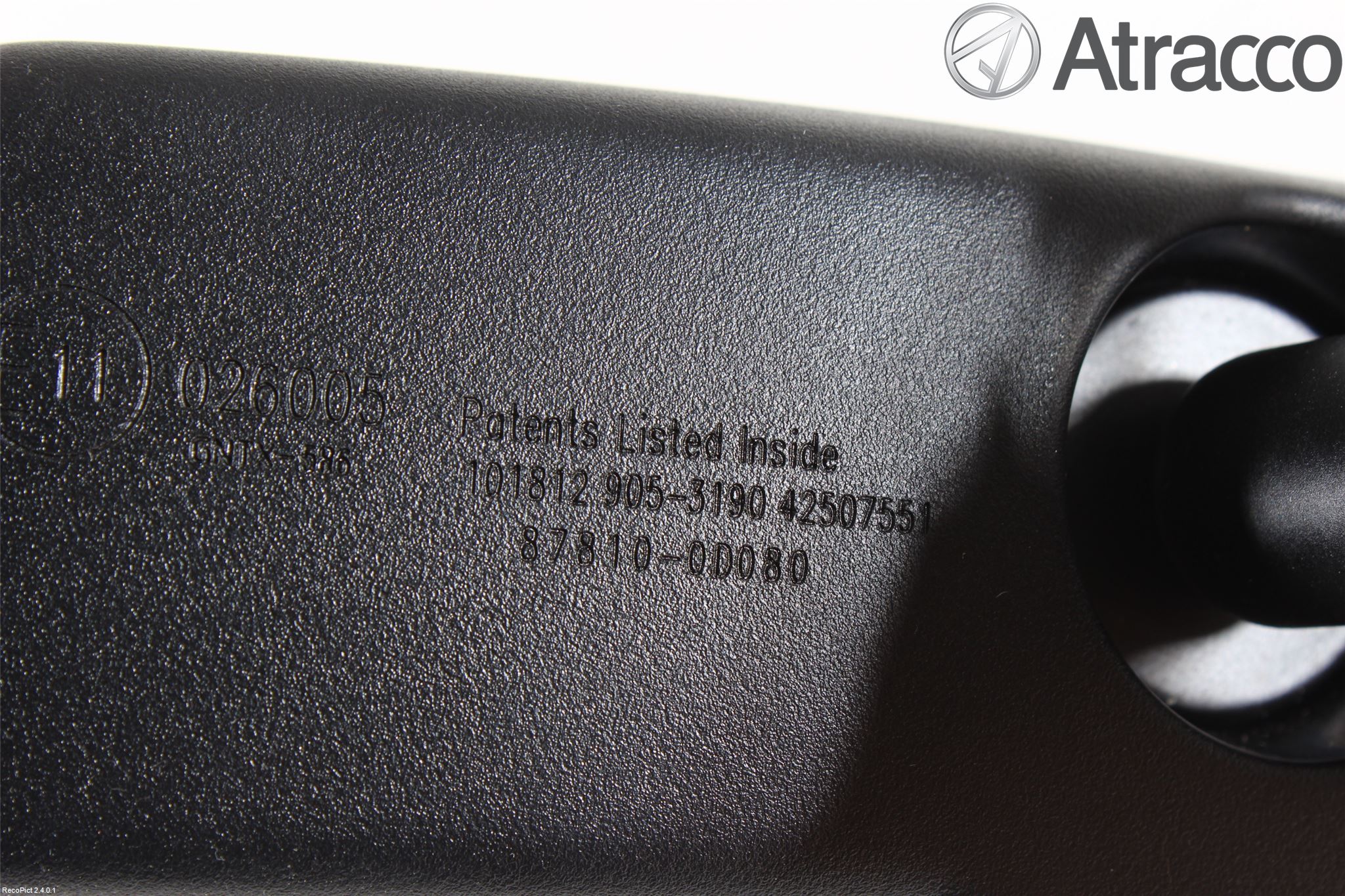 Toyota VERSO 09-18 Speil Innvendig