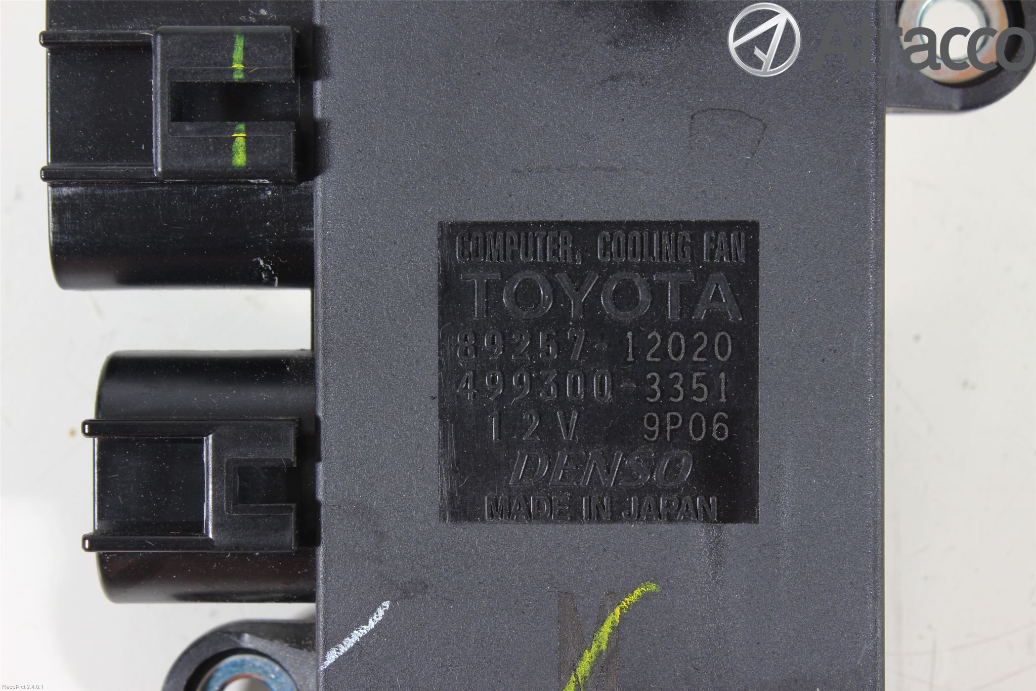 Toyota VERSO 09-18 Varmeapparat Viftemotstand