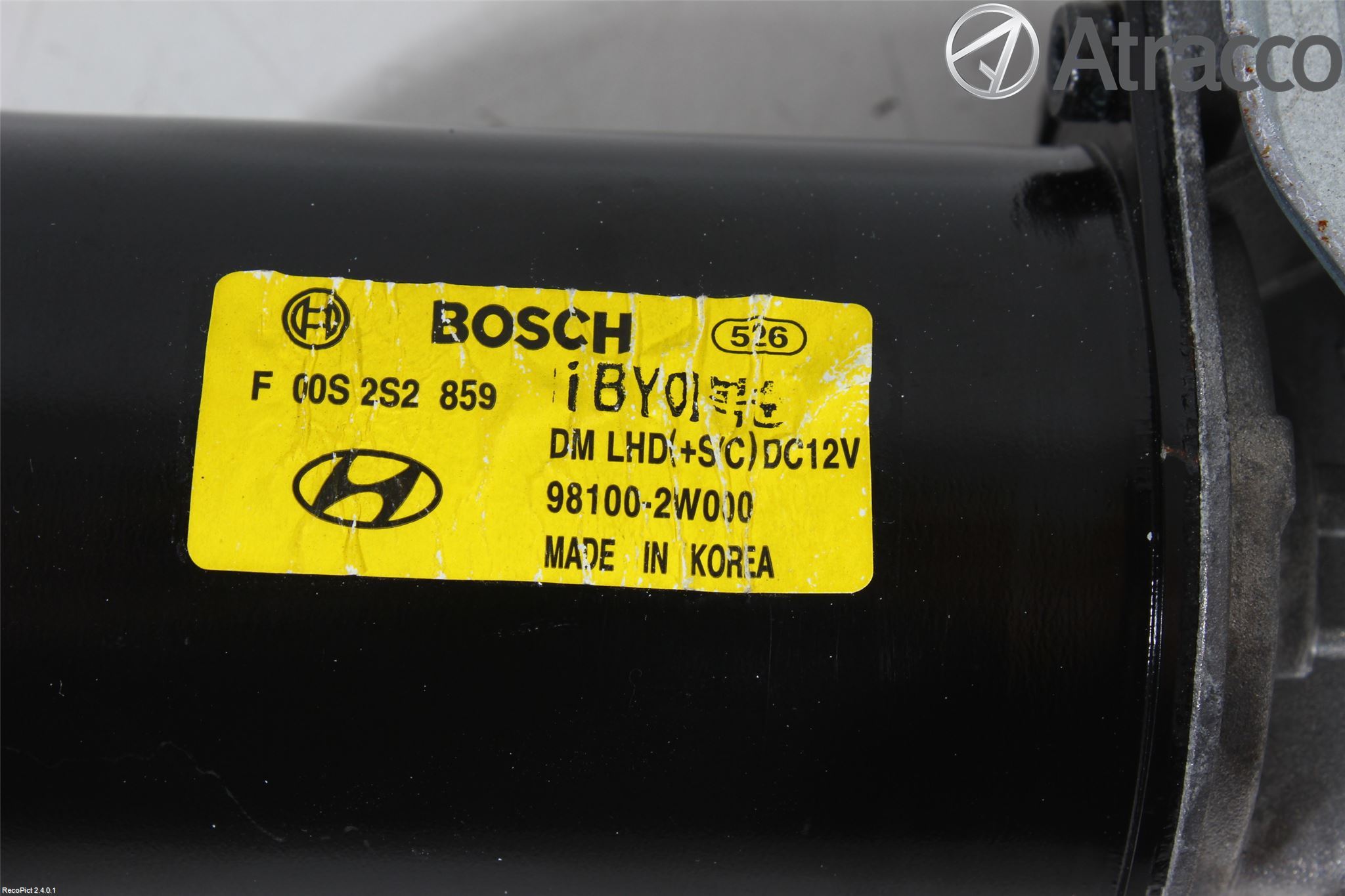 Hyundai SANTA FE 13-18 Viskermotor Frontrute