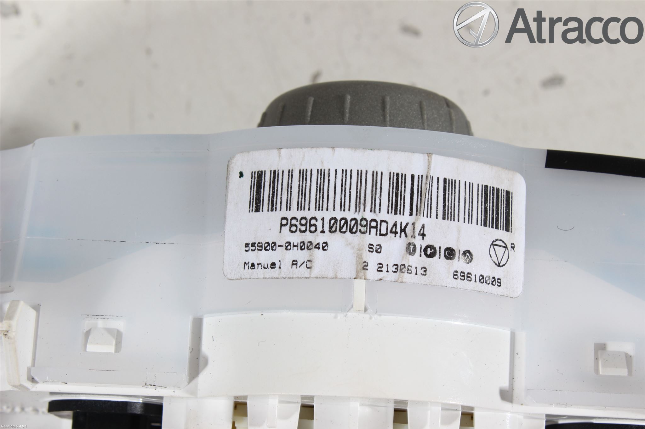 Toyota AYGO 06-14 Varmeapparat Panel(Regulering)