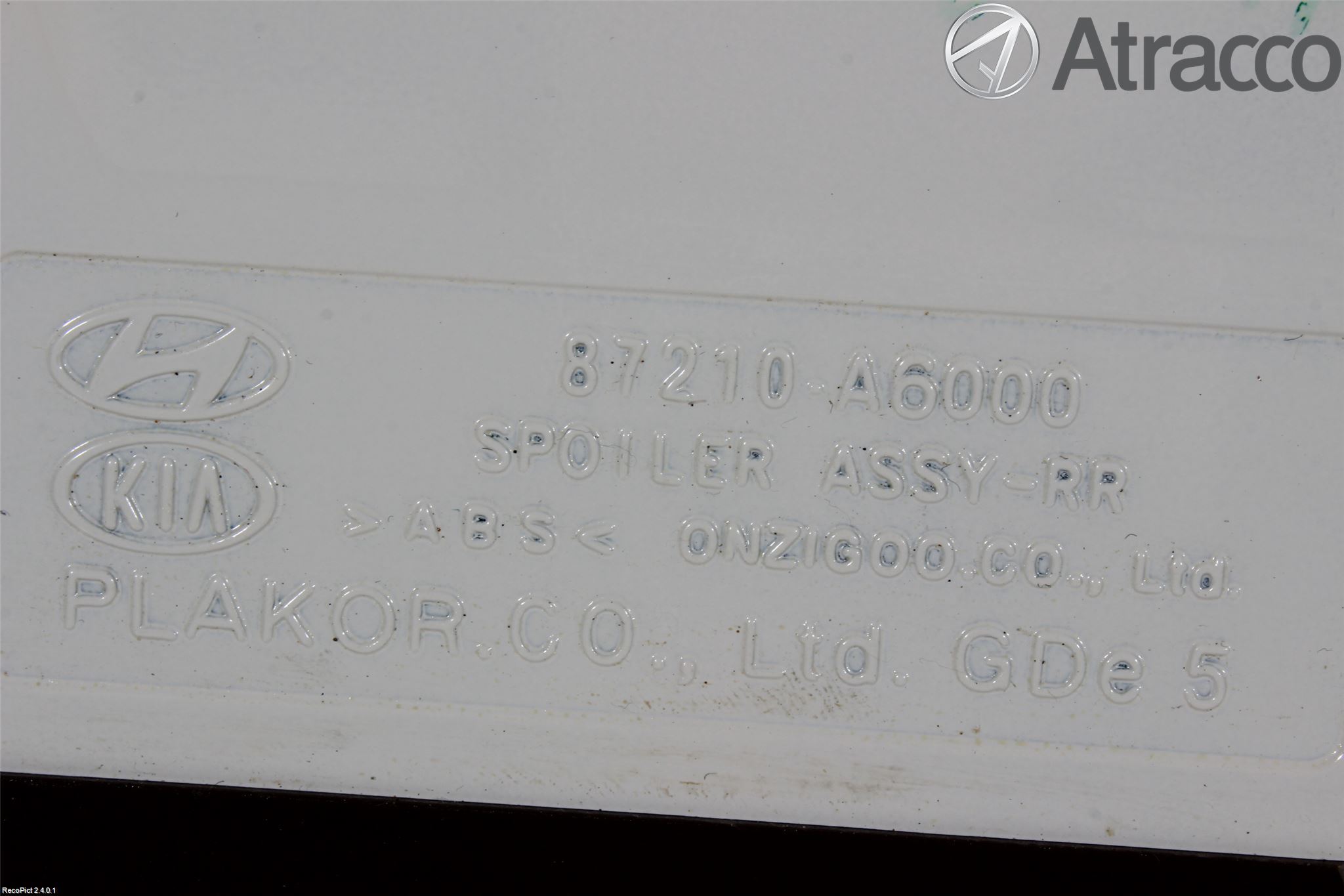 Hyundai i30 GD 13-17 Spoiler Bakluke