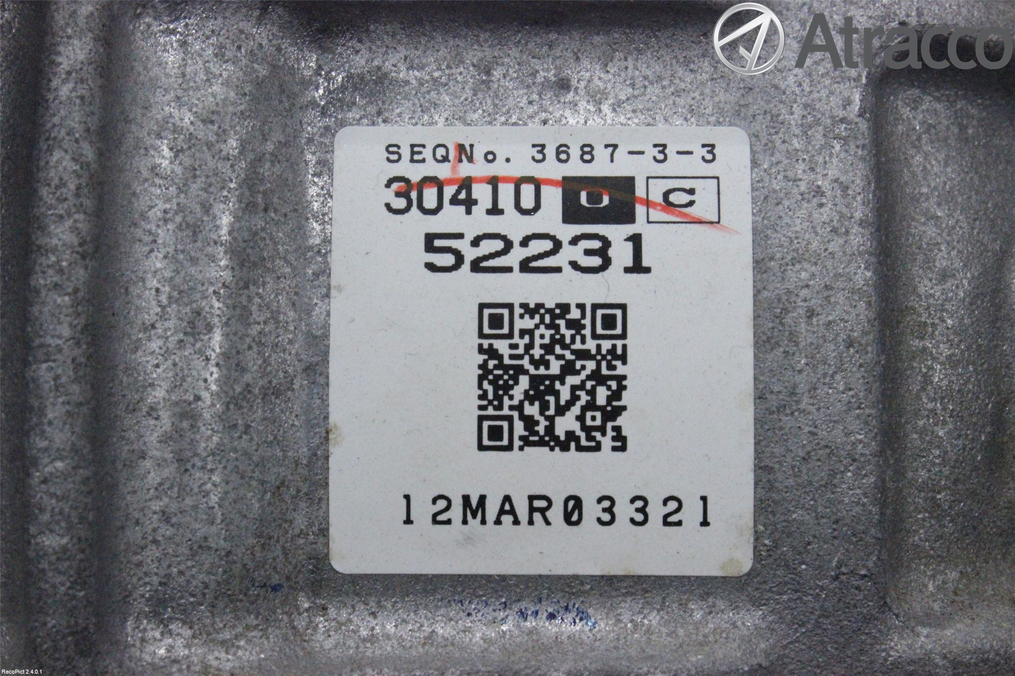 Toyota YARIS XP130 12-14 Giver Oljetrykk