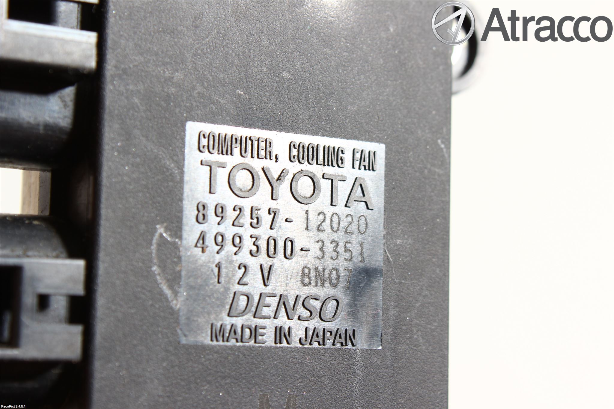 Toyota AURIS 10-12 Varmeapparat Viftemotstand