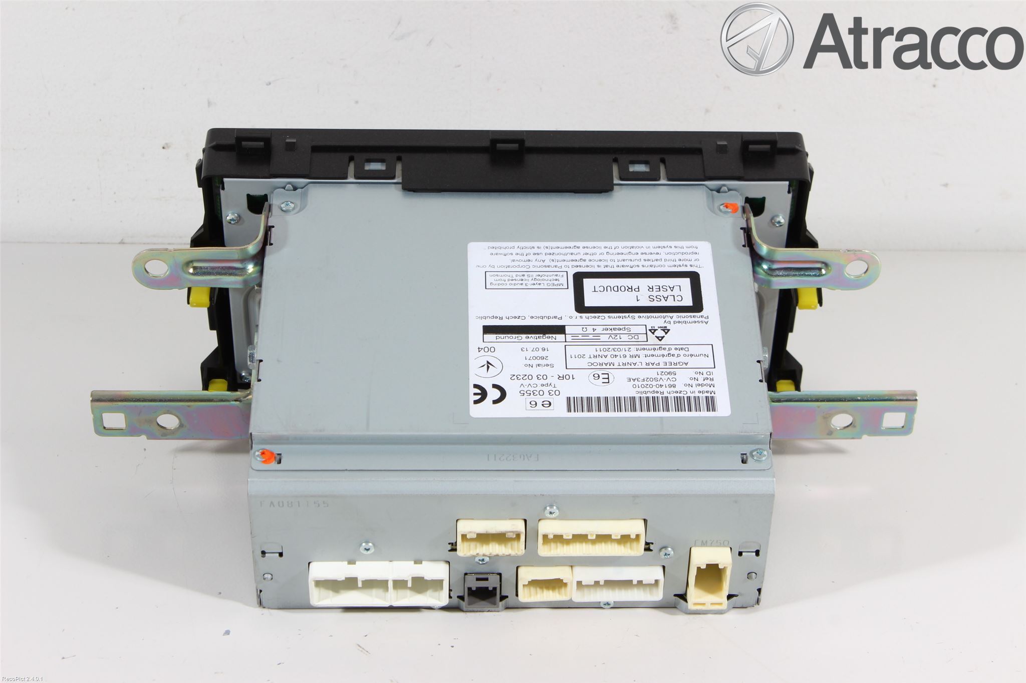 Toyota AURIS 13-19 Stereo Radio Med Cd