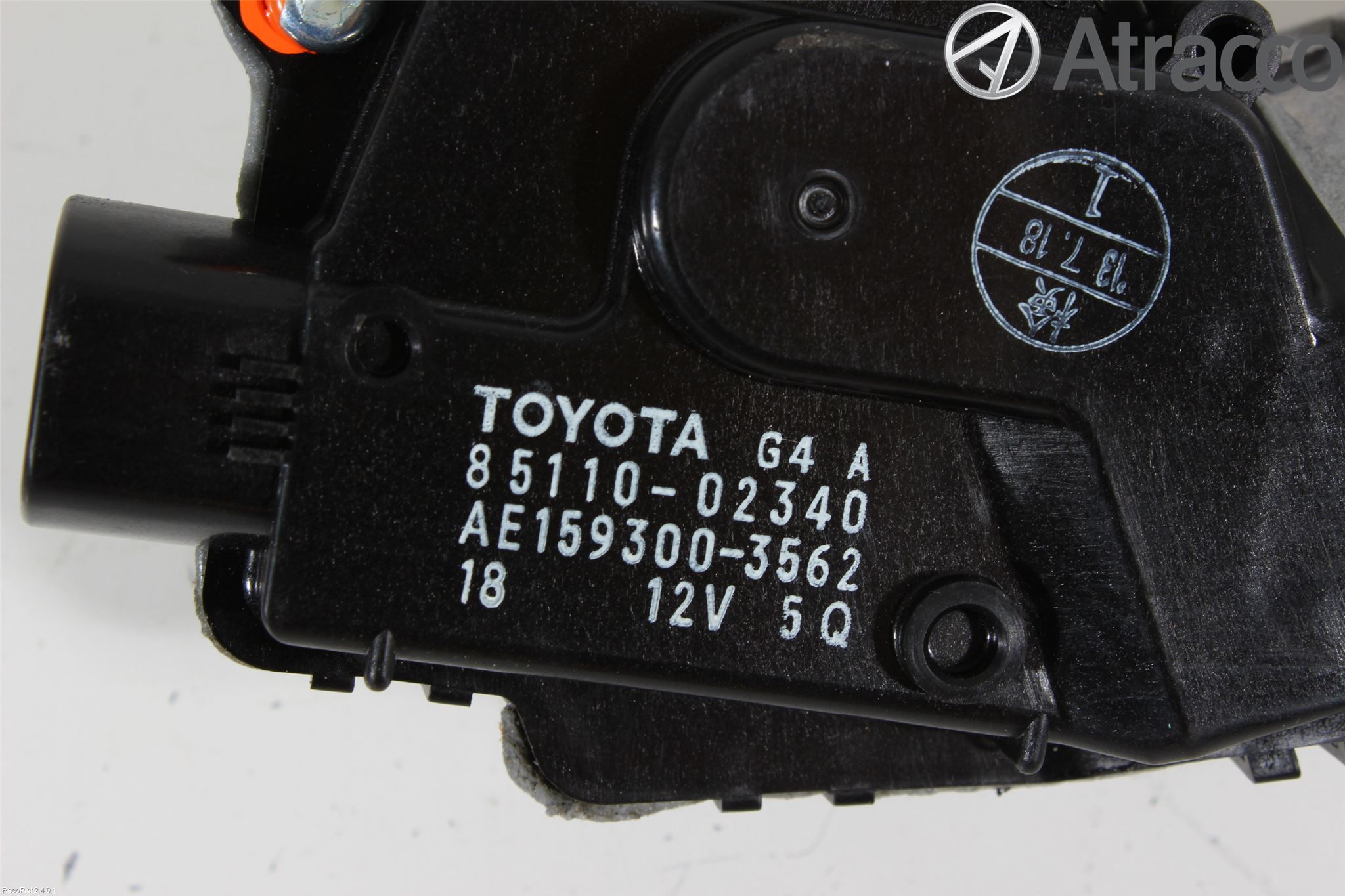 Toyota AURIS 13-19 Viskermotor Frontrute