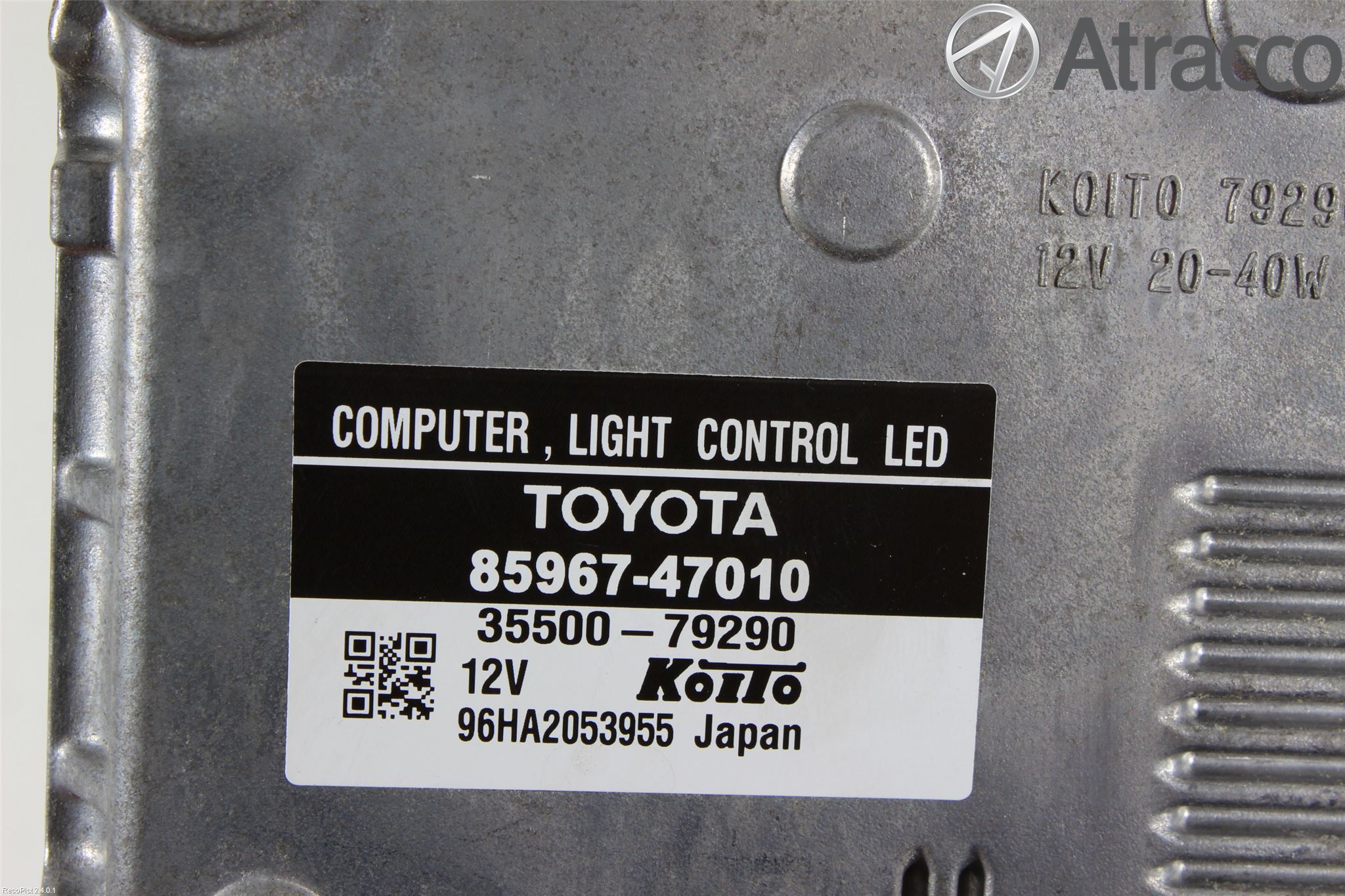 Lexus RX AL10 09-15 Styreenhet Xenon