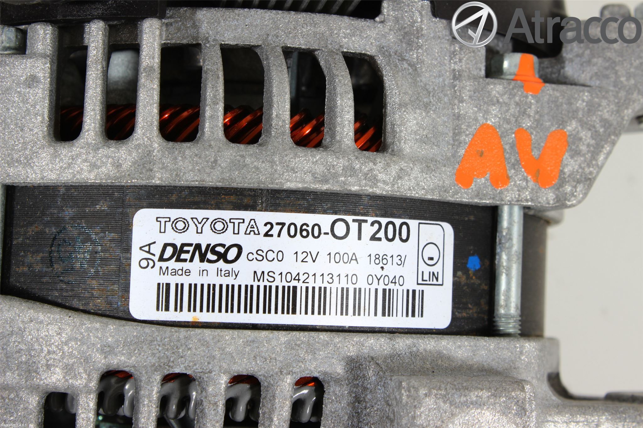 Toyota AURIS 13-19 Dynamo