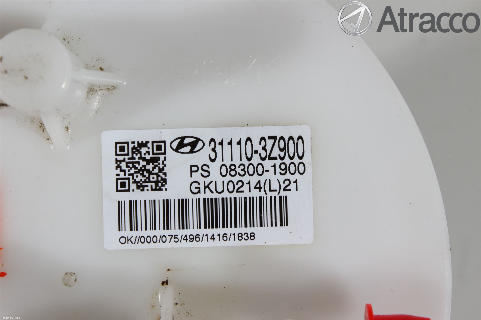 Hyundai i40 08-15 Giver Drivstofftank