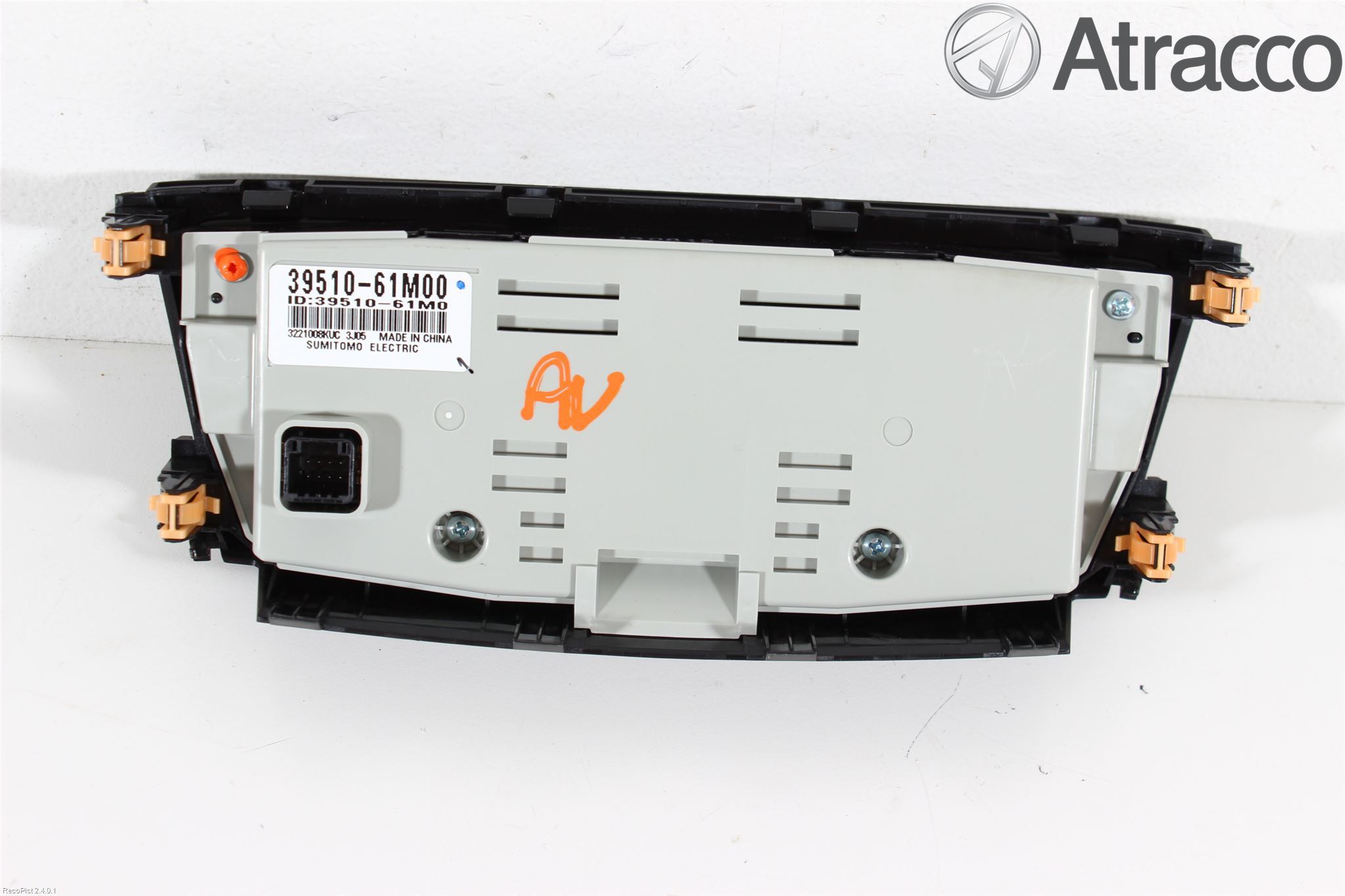 Suzuki SX4 10-13 Varme Ac Betjening-Display