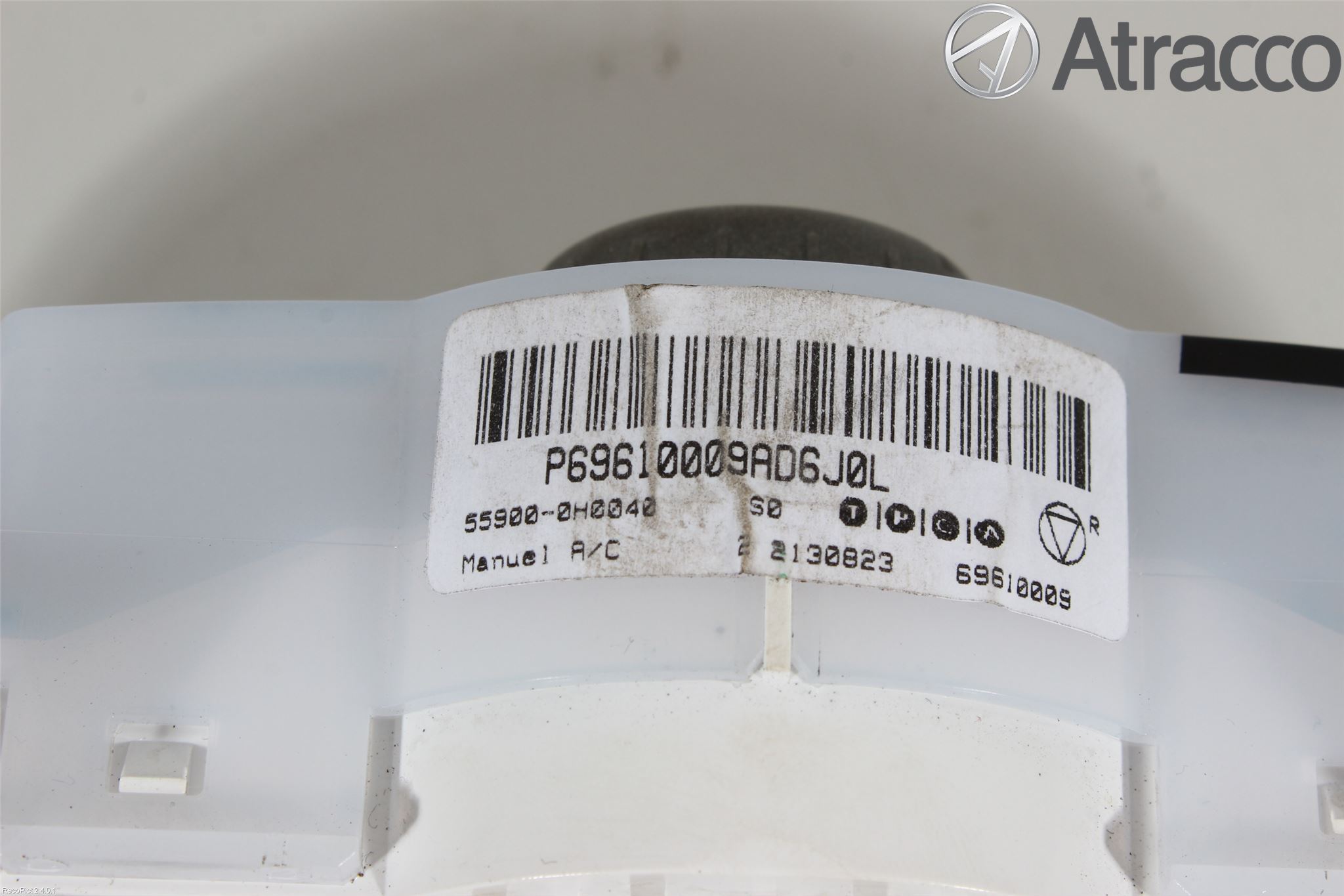 Toyota AYGO 06-14 Varmeapparat Panel(Regulering)