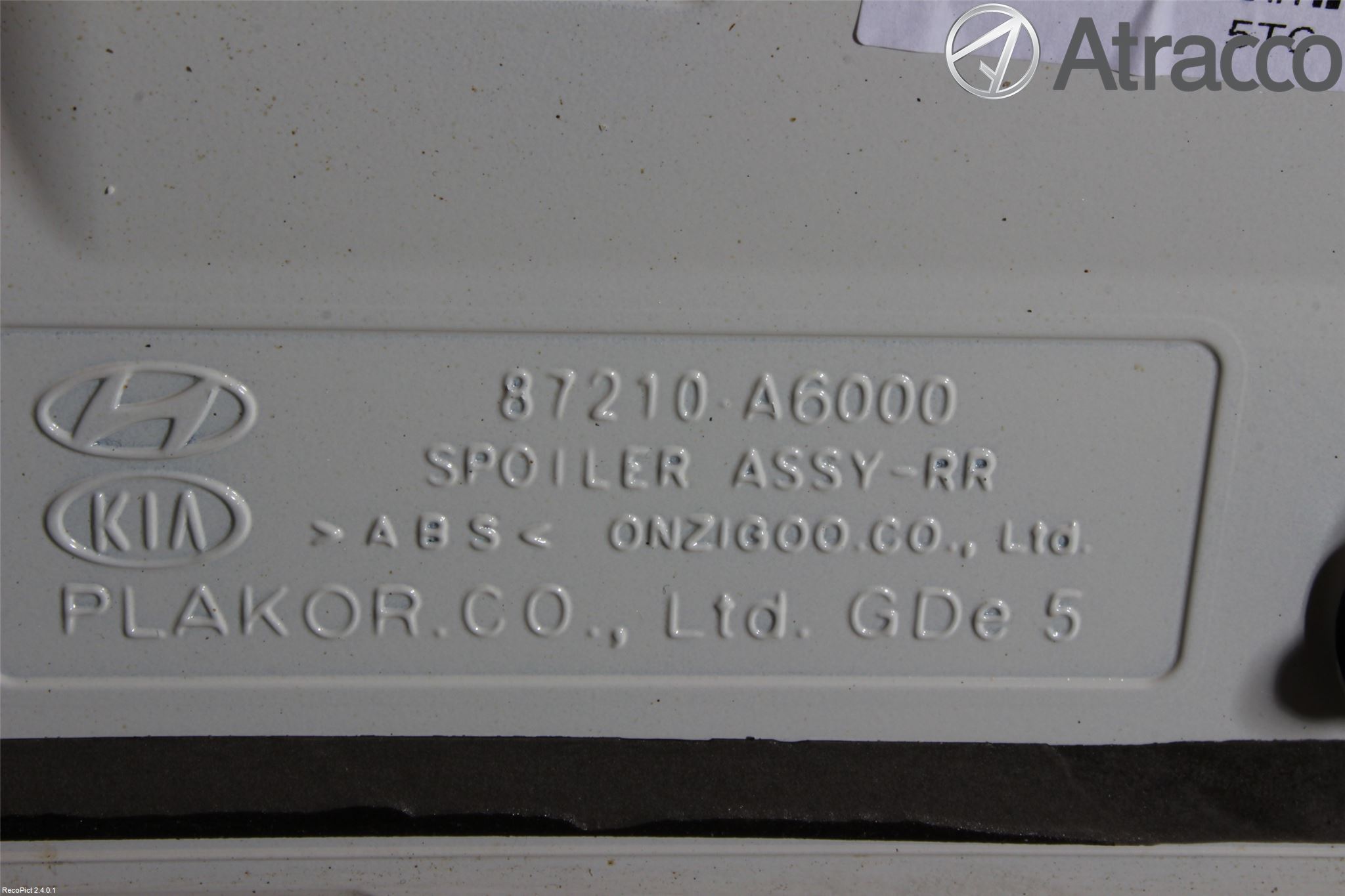 Hyundai i30 GD 13-17 Spoiler Bakluke