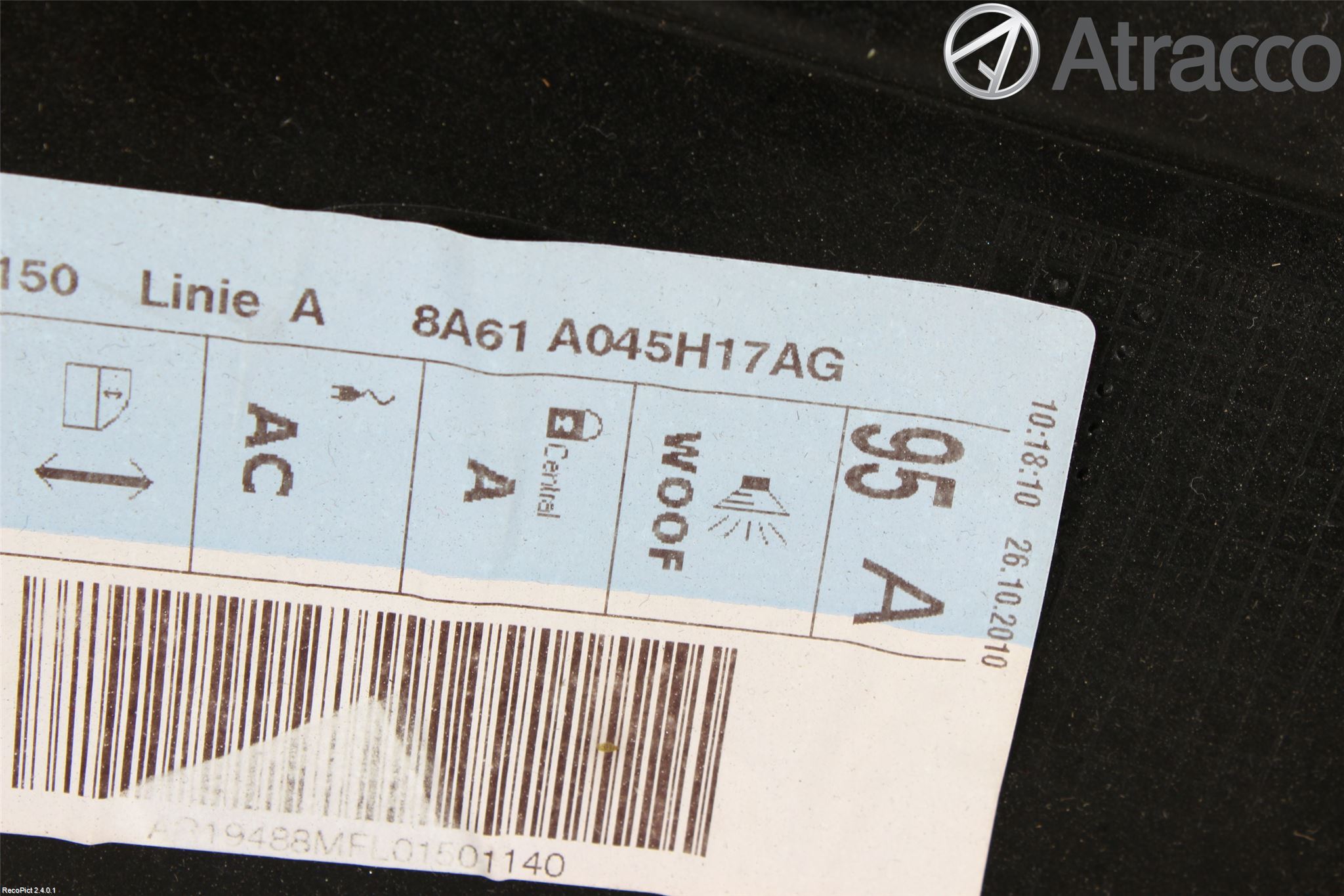 Ford FIESTA 09-12 Vindusheis