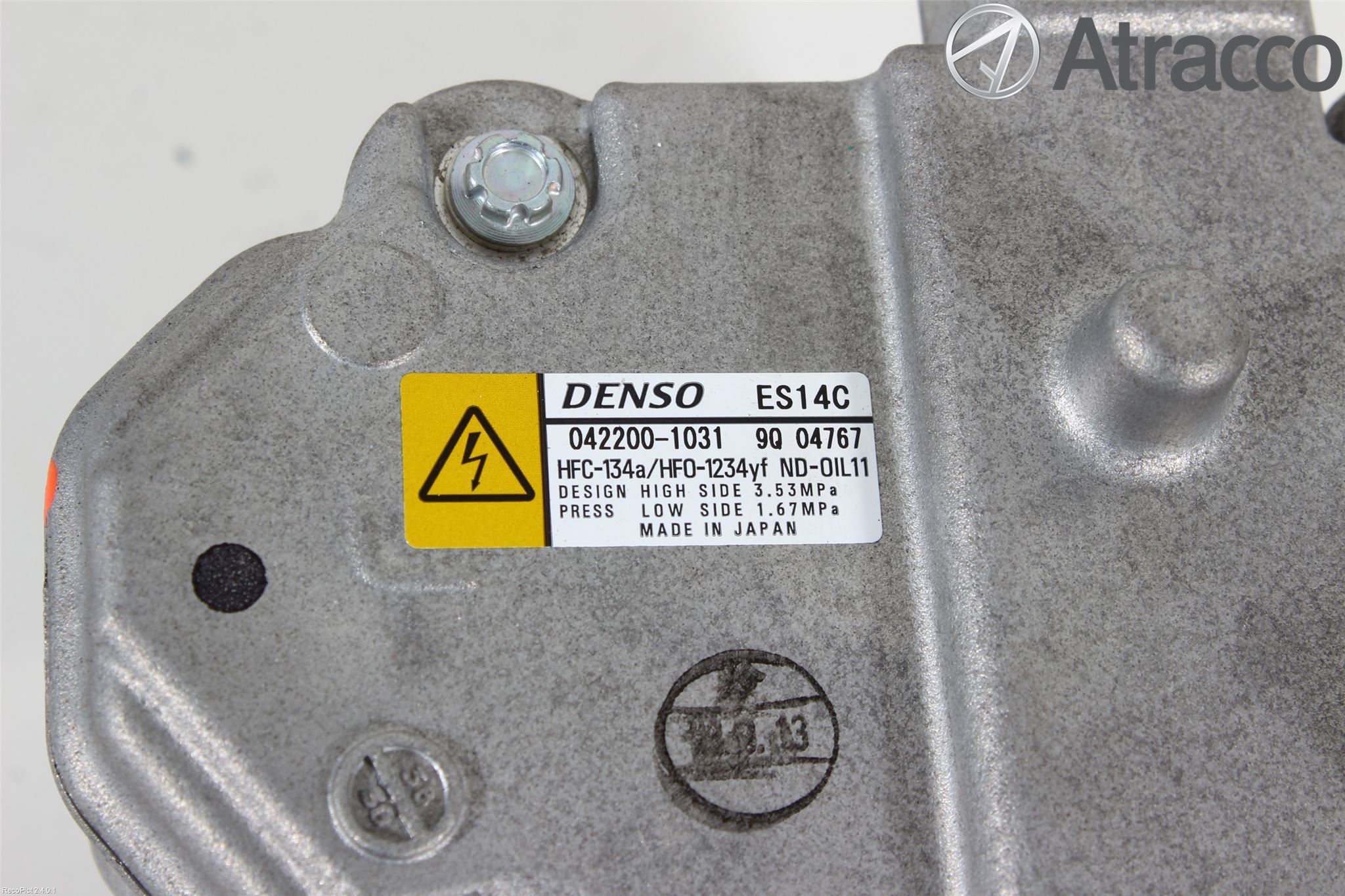 Toyota AURIS 13-19 Varme Ac Kompressor