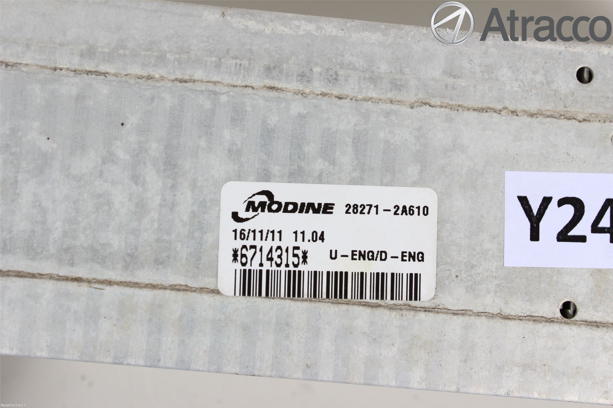 Hyundai i30 FD 07-12 Intercooler Radiator