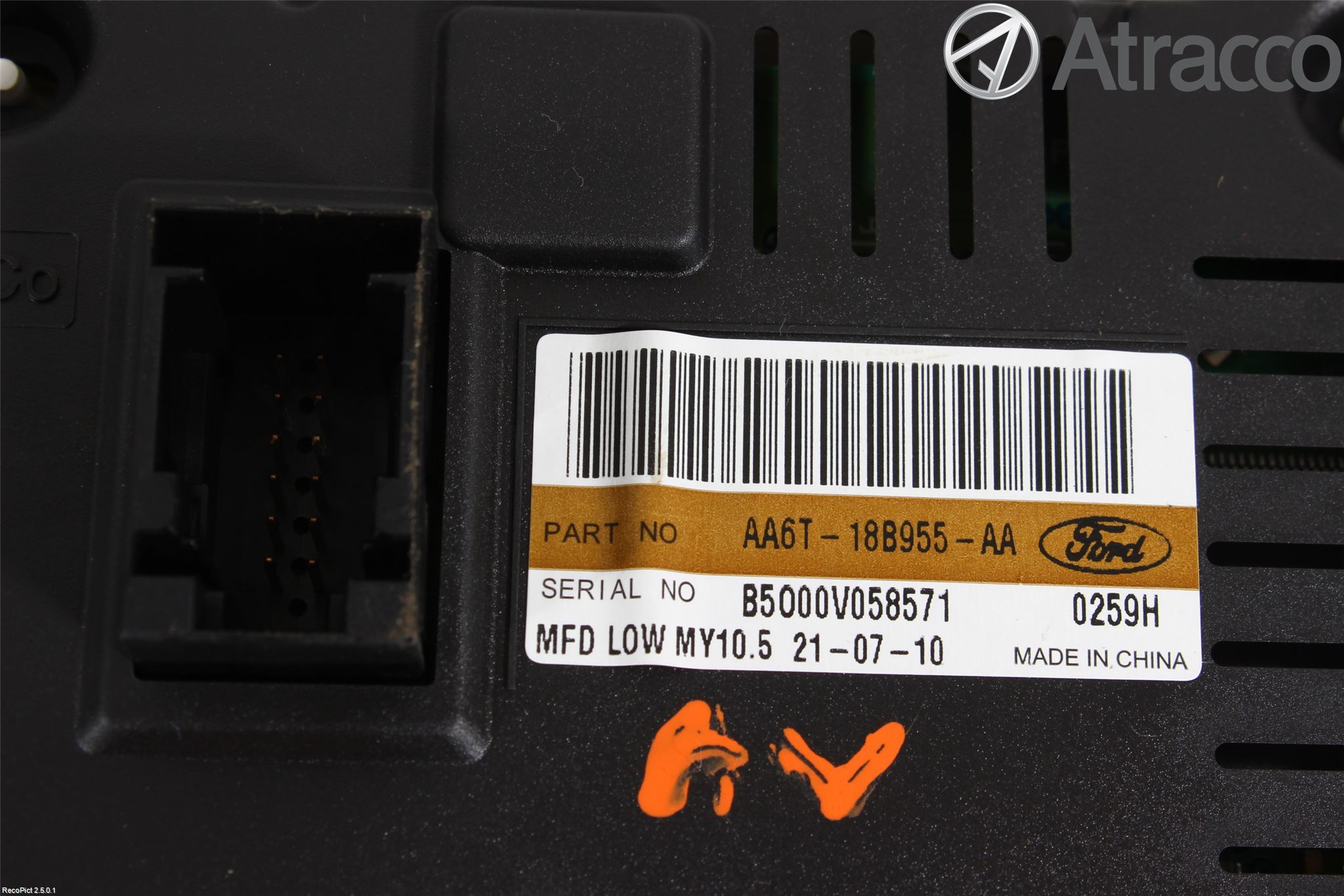 Ford FIESTA 09-12 Stereo Radio Øvrig