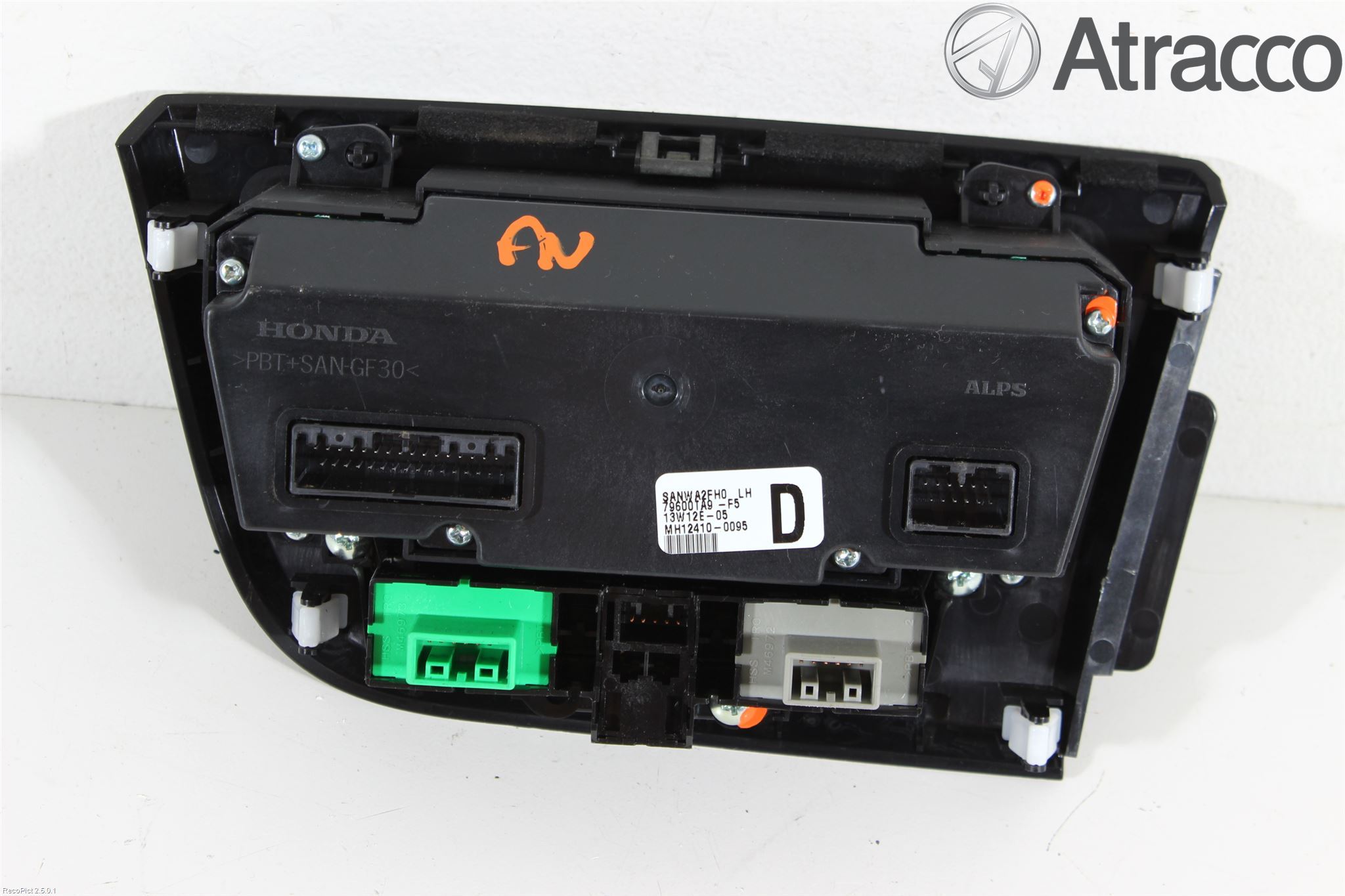 Honda CIVIC 12-16 Varme Ac Betjening-Display