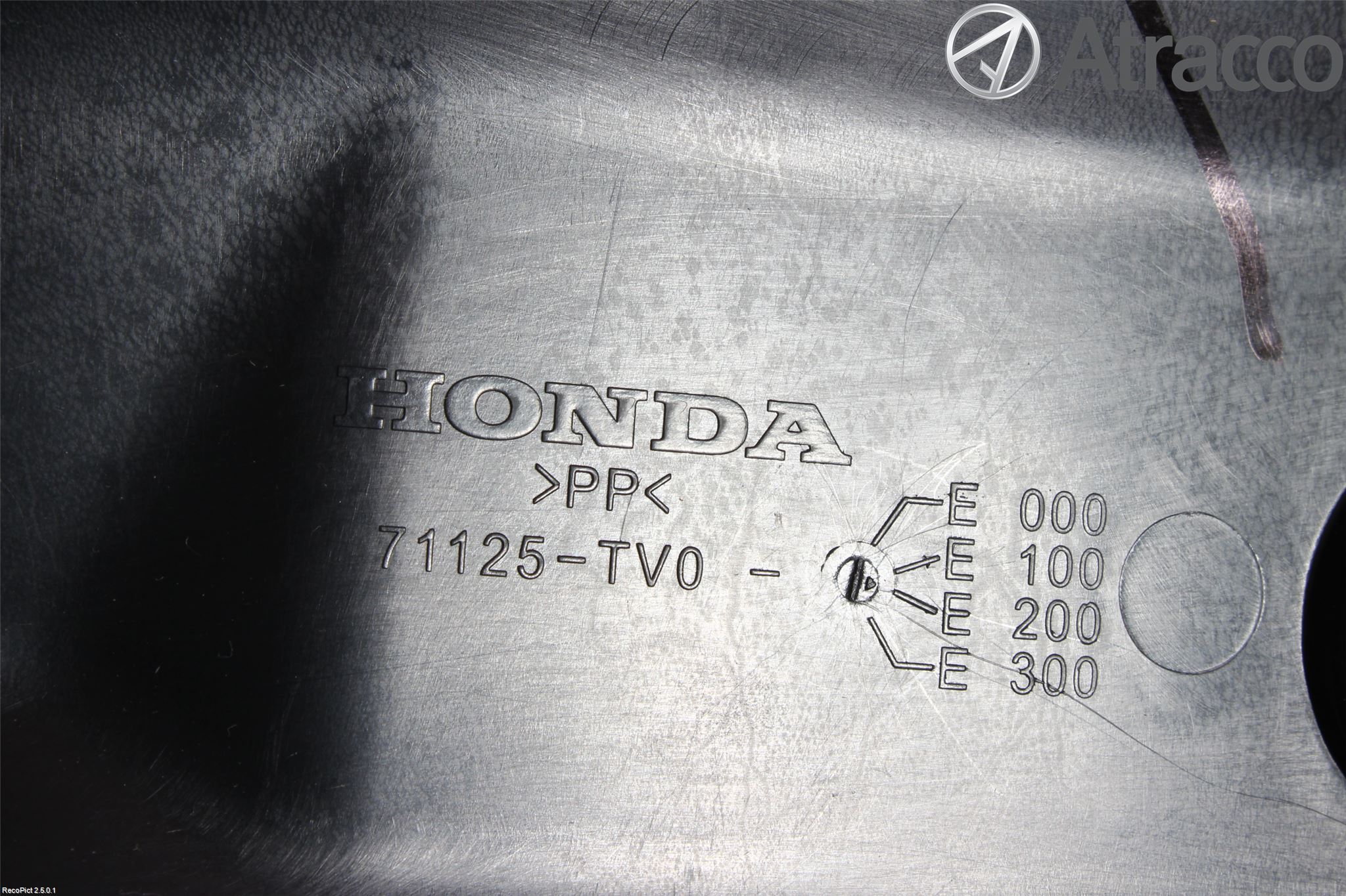Honda CIVIC 12-16 Frontplate Øvre