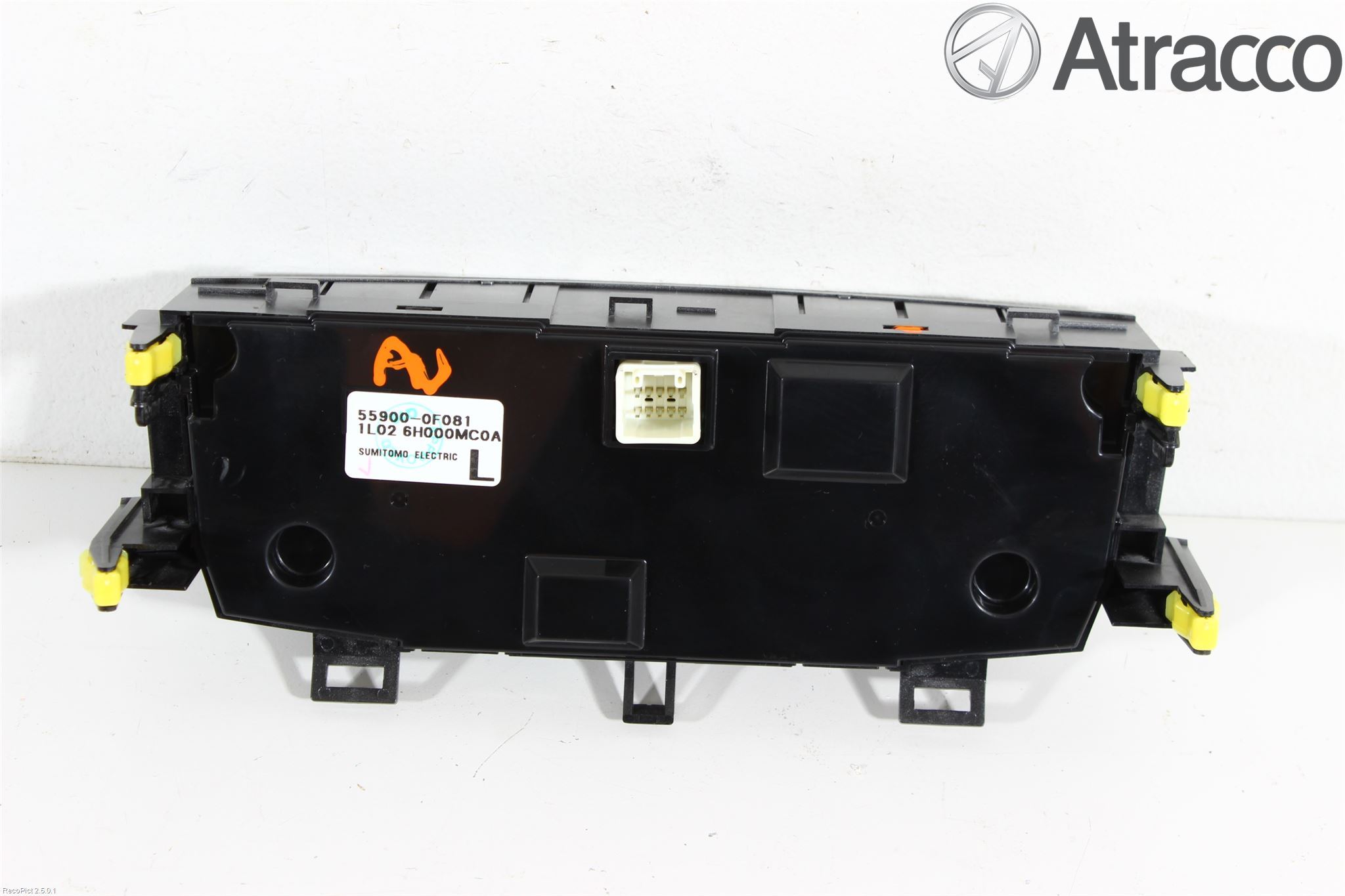 Toyota VERSO 09-18 Varme Ac Betjening-Display