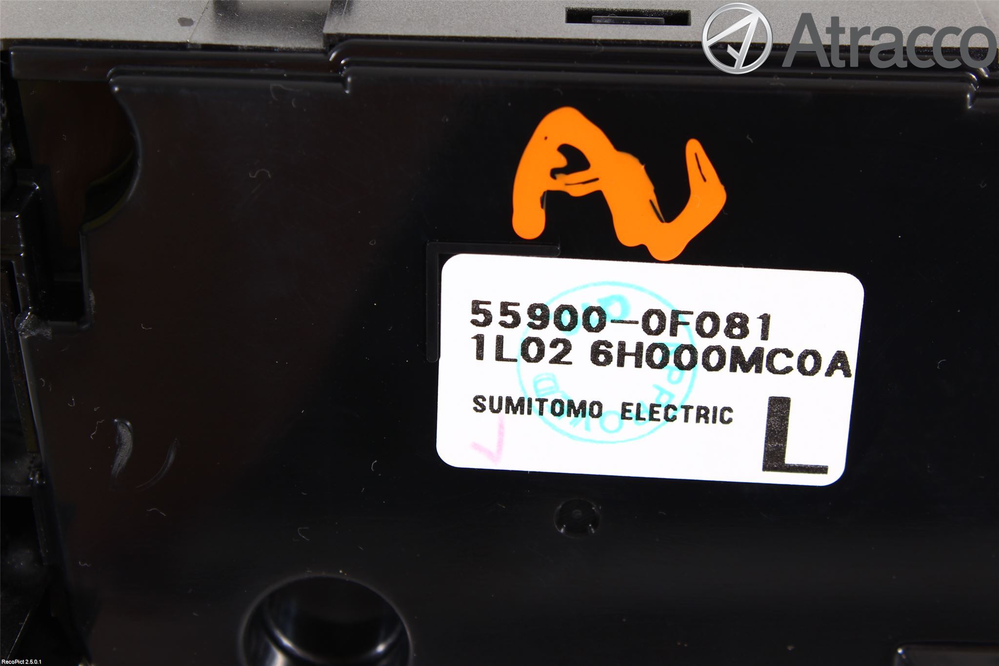 Toyota VERSO 09-18 Varme Ac Betjening-Display