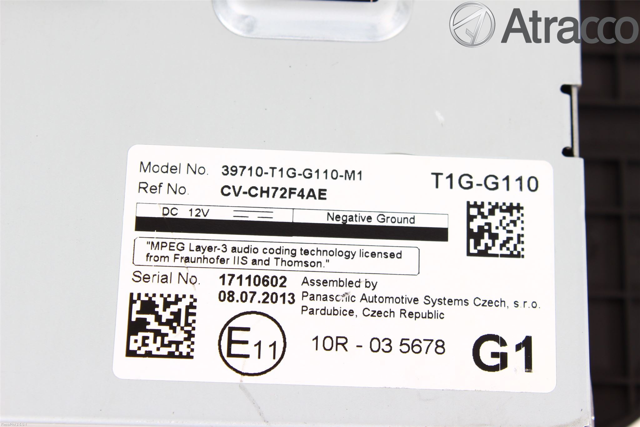 Honda CR-V 13-18 Kjørecomputer