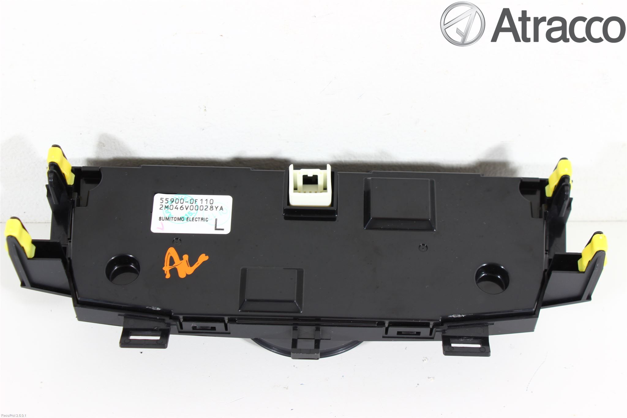 Toyota VERSO 09-18 Varme Ac Betjening-Display
