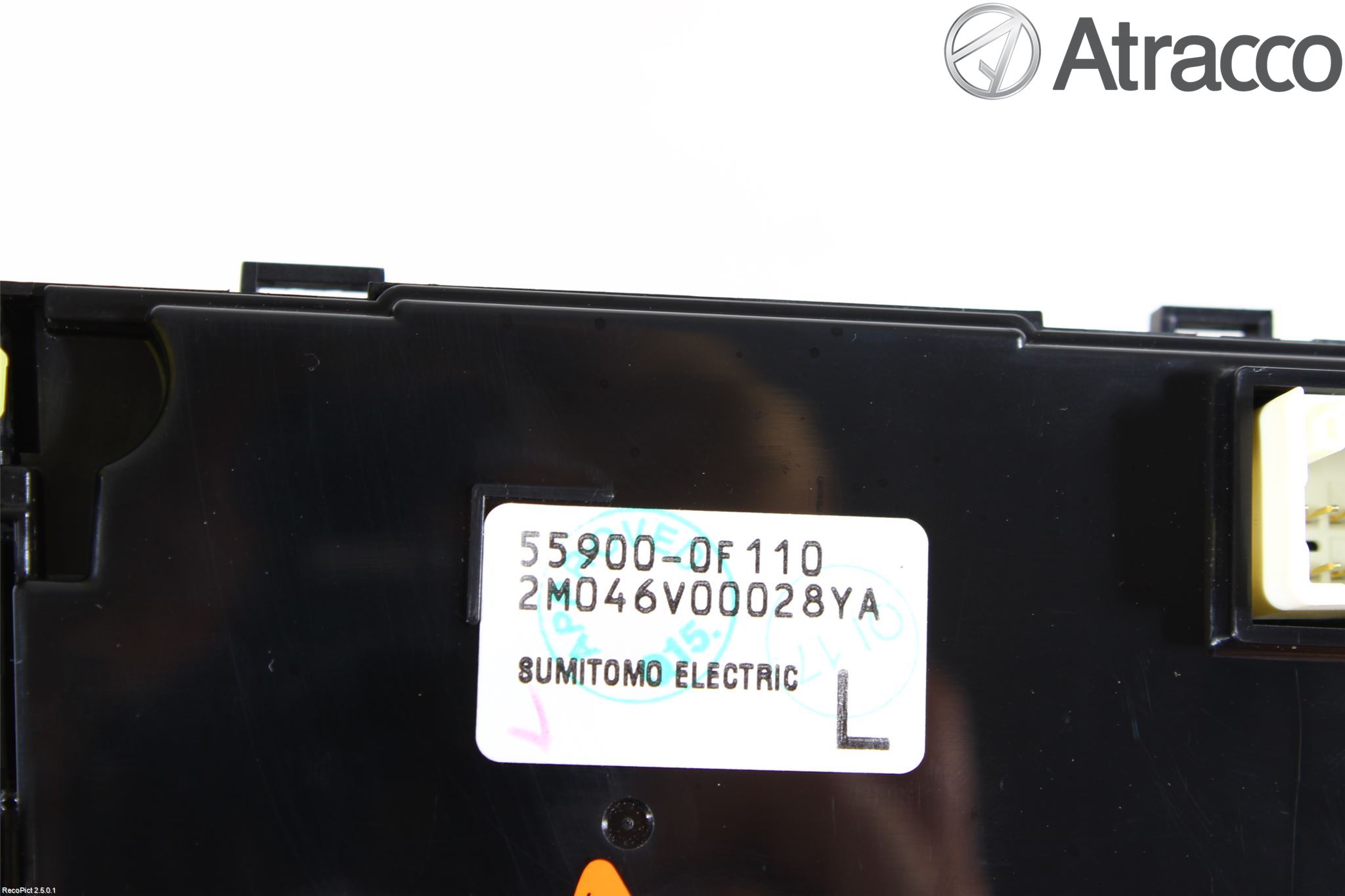 Toyota VERSO 09-18 Varme Ac Betjening-Display