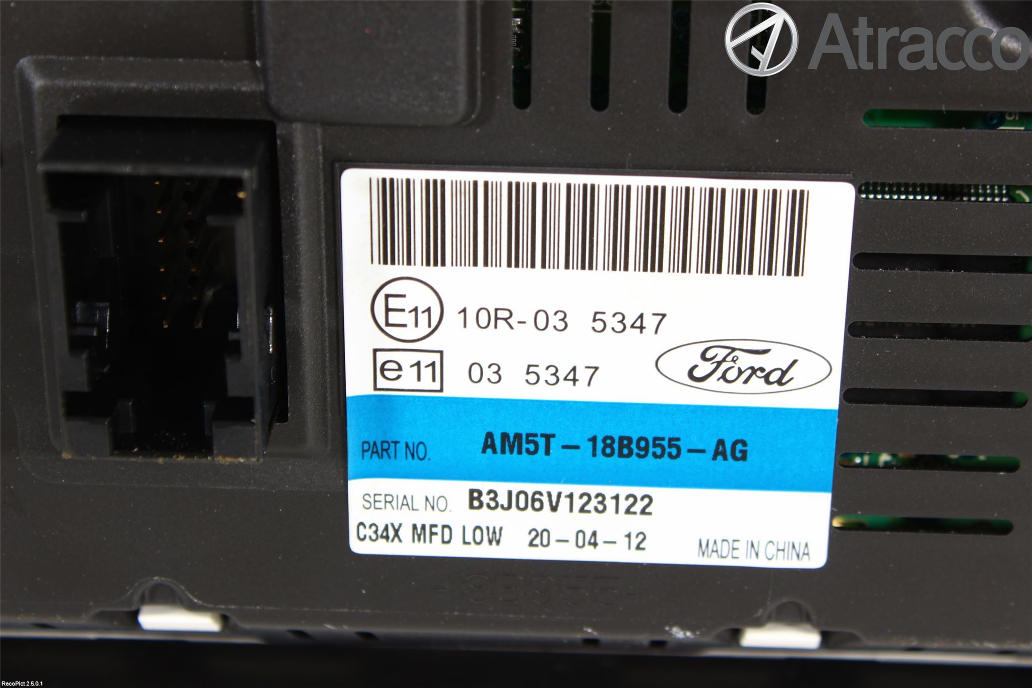 Ford FOCUS 11-14 Stereo Radio Øvrig