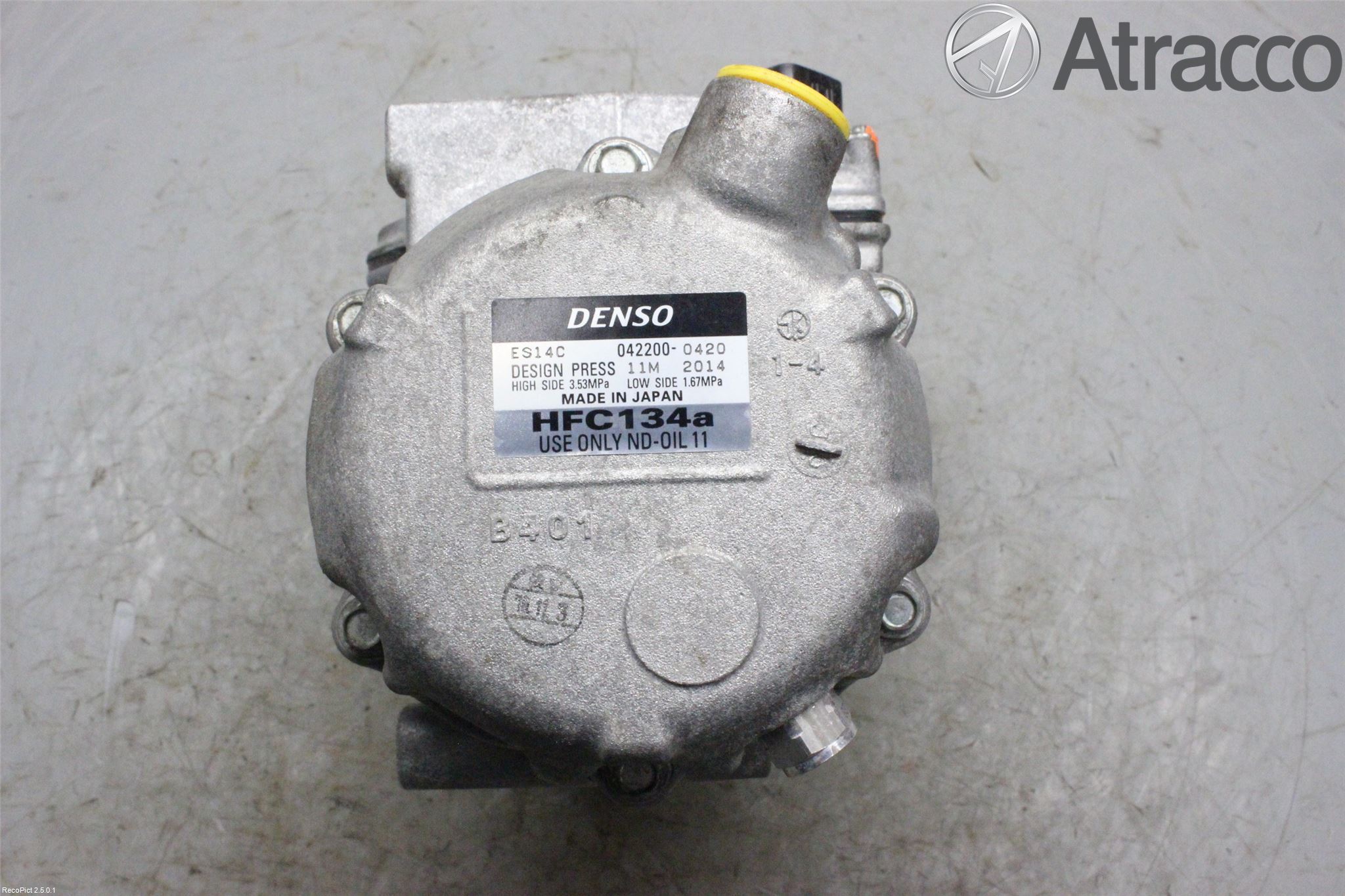 Toyota AURIS 10-12 Varme Ac Kompressor