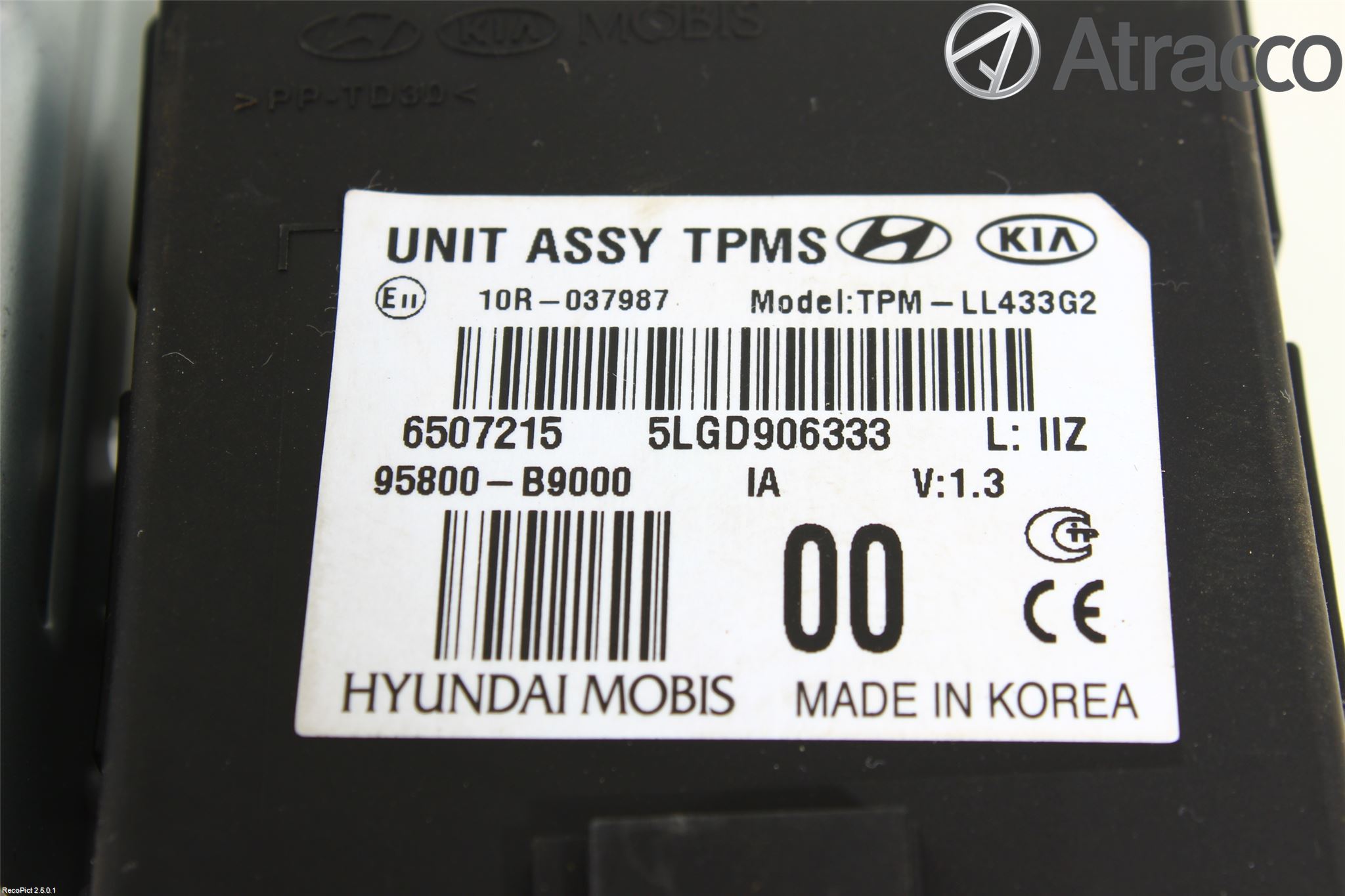 Hyundai i10 BA 14-16 Styreenhet Øvrig