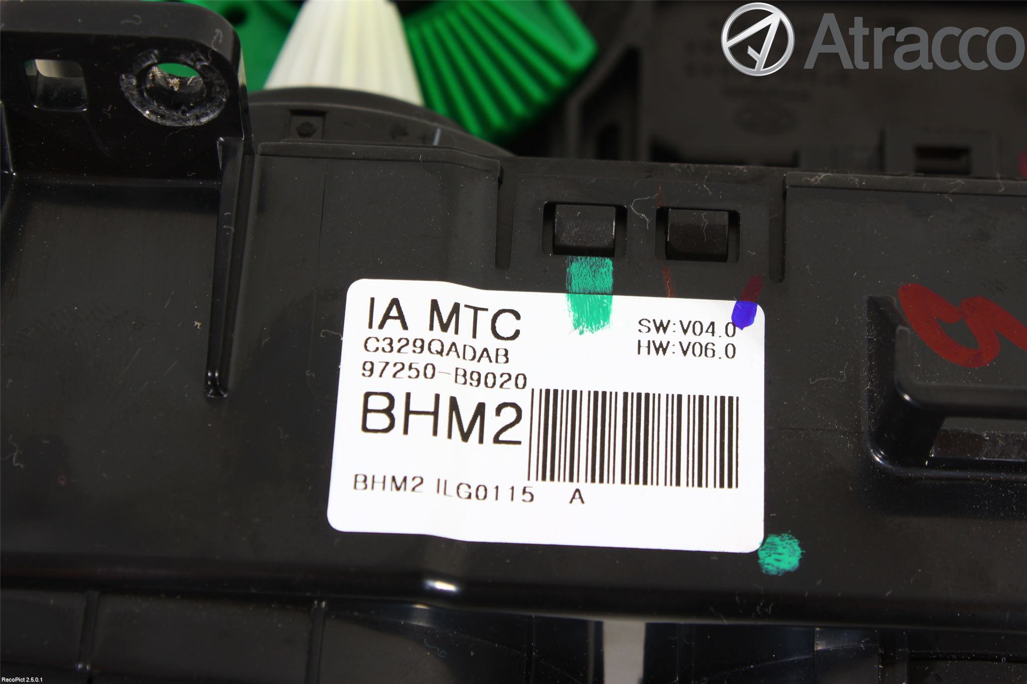 Hyundai i10 BA 14-16 Varmeapparat Panel(Regulering)