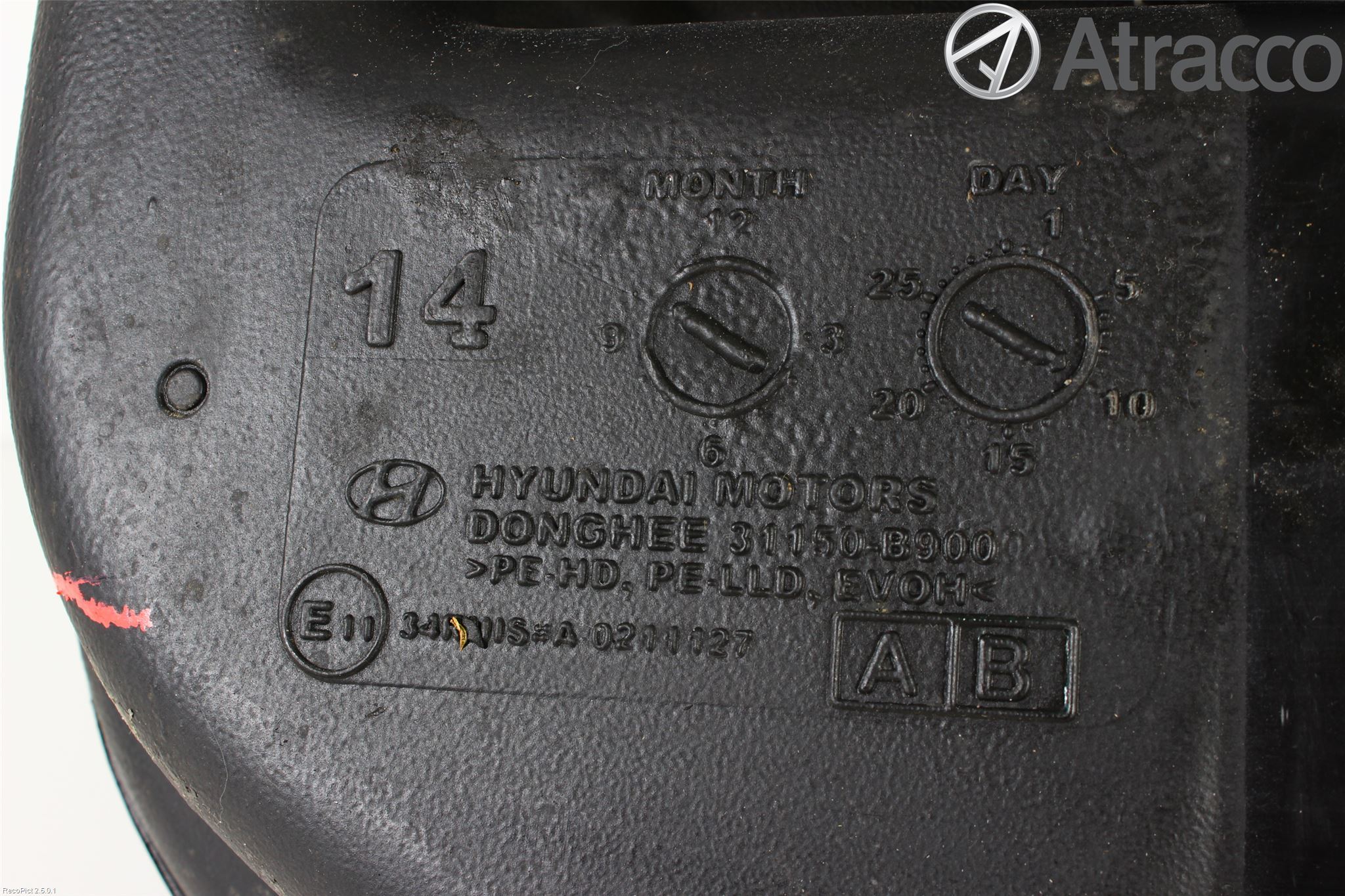 Hyundai i10 BA 14-16 Drivstofftank Innsprøytning